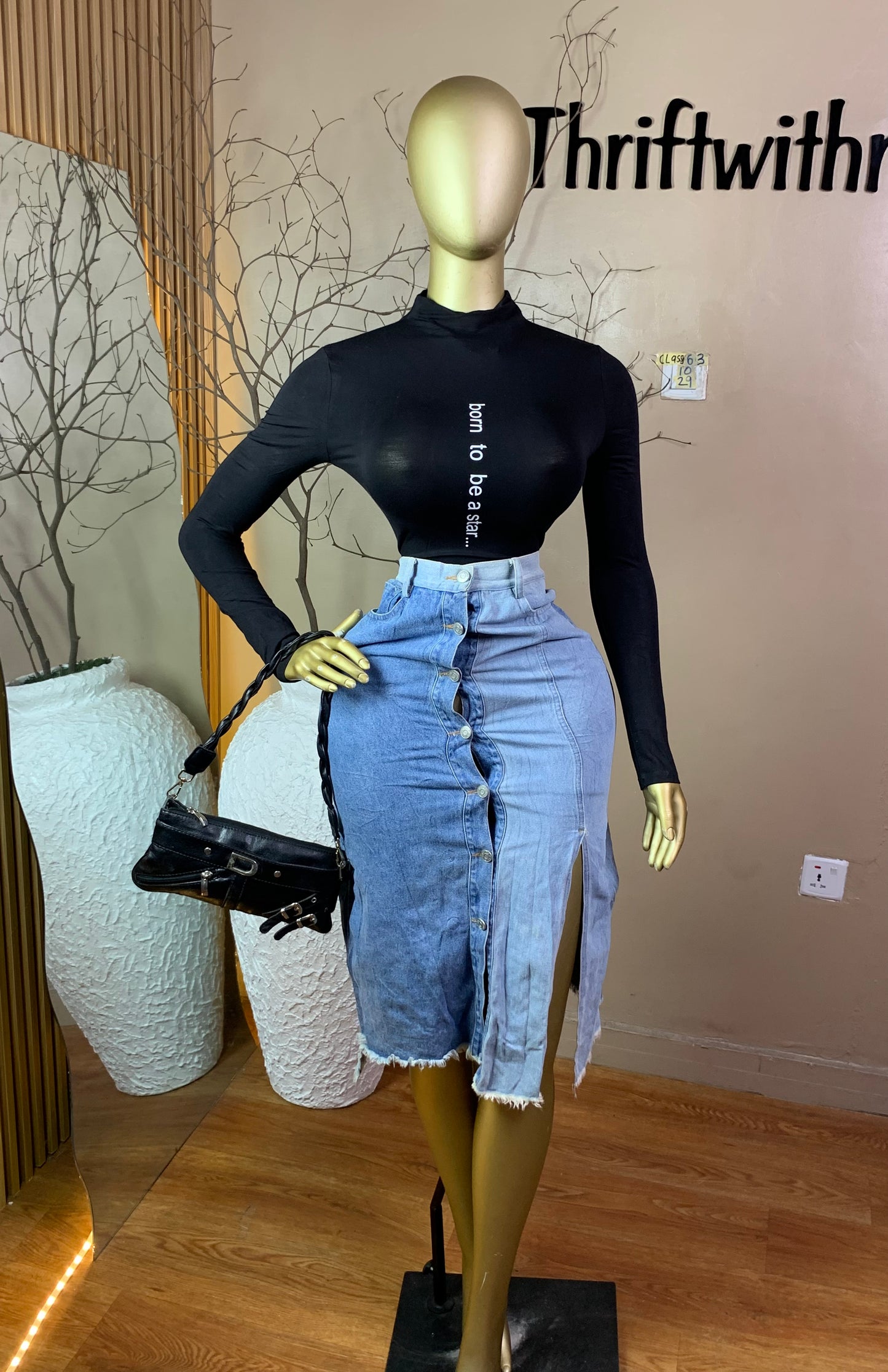 SIZE10 Classy63 Length29(Skirt only