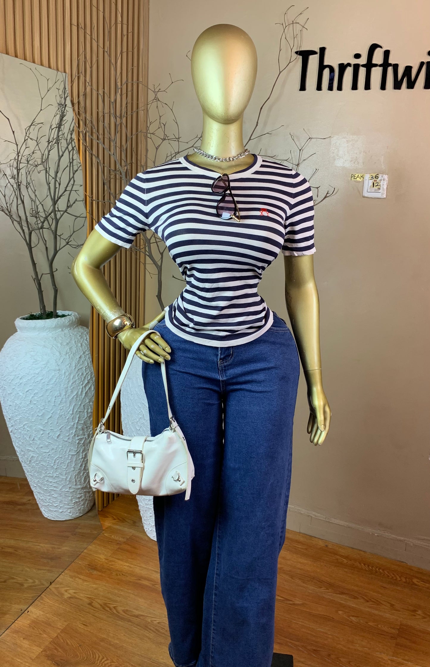 PEAK36 BLUE&WHITE TOP SIZE12