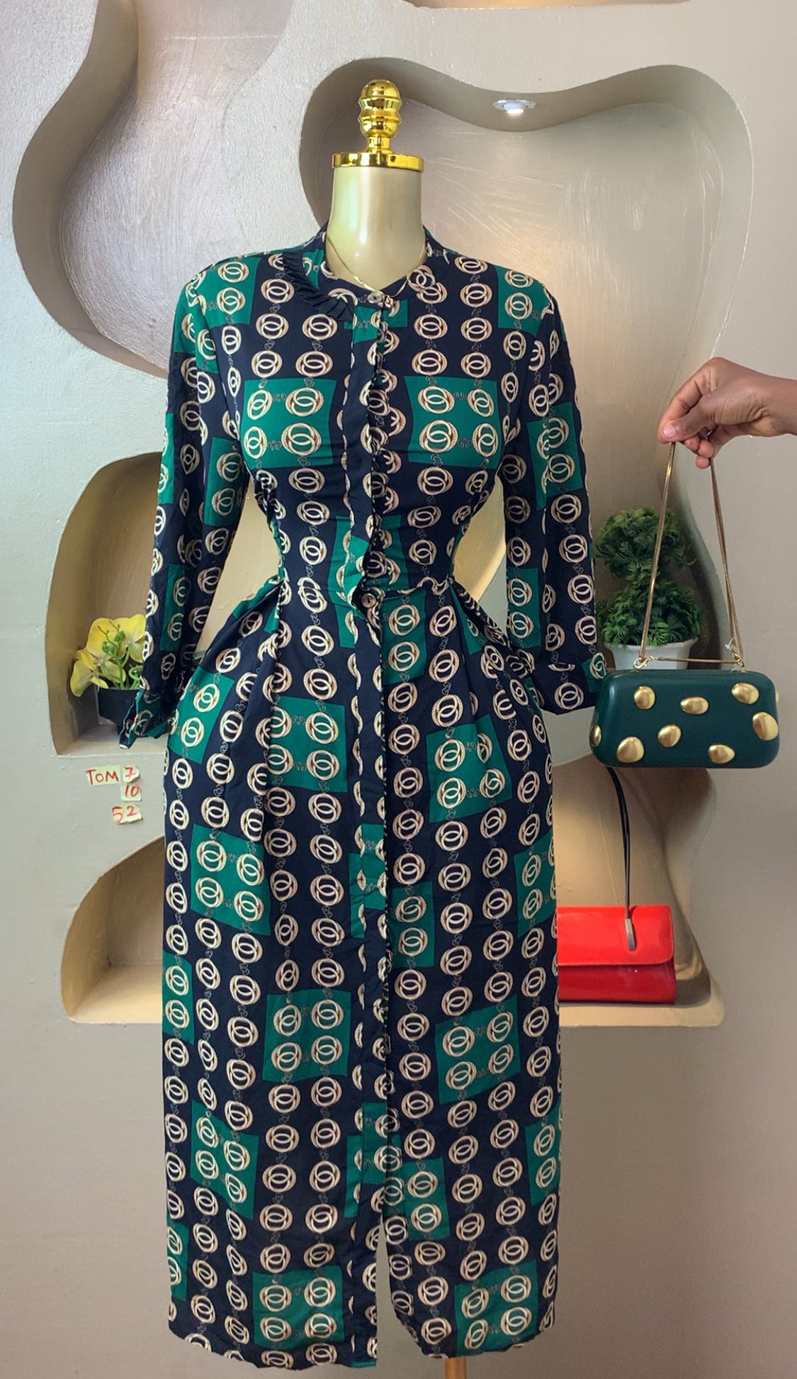 SIZE10 TOM7 DRESS Length52