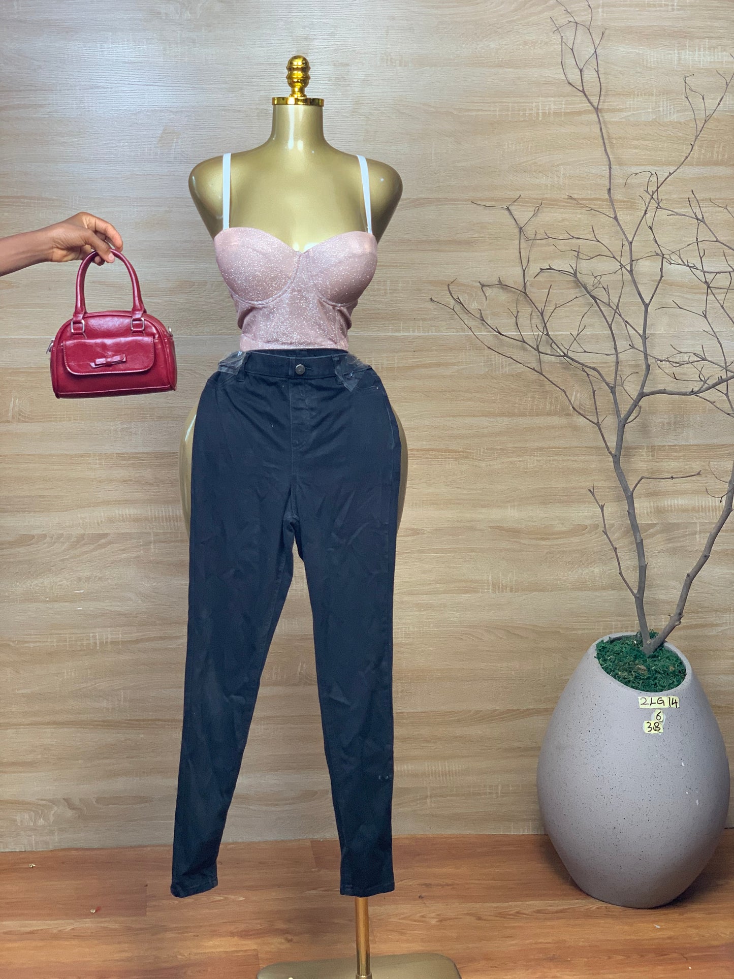 SIZE6 2LG14 Length38(Leggings only)