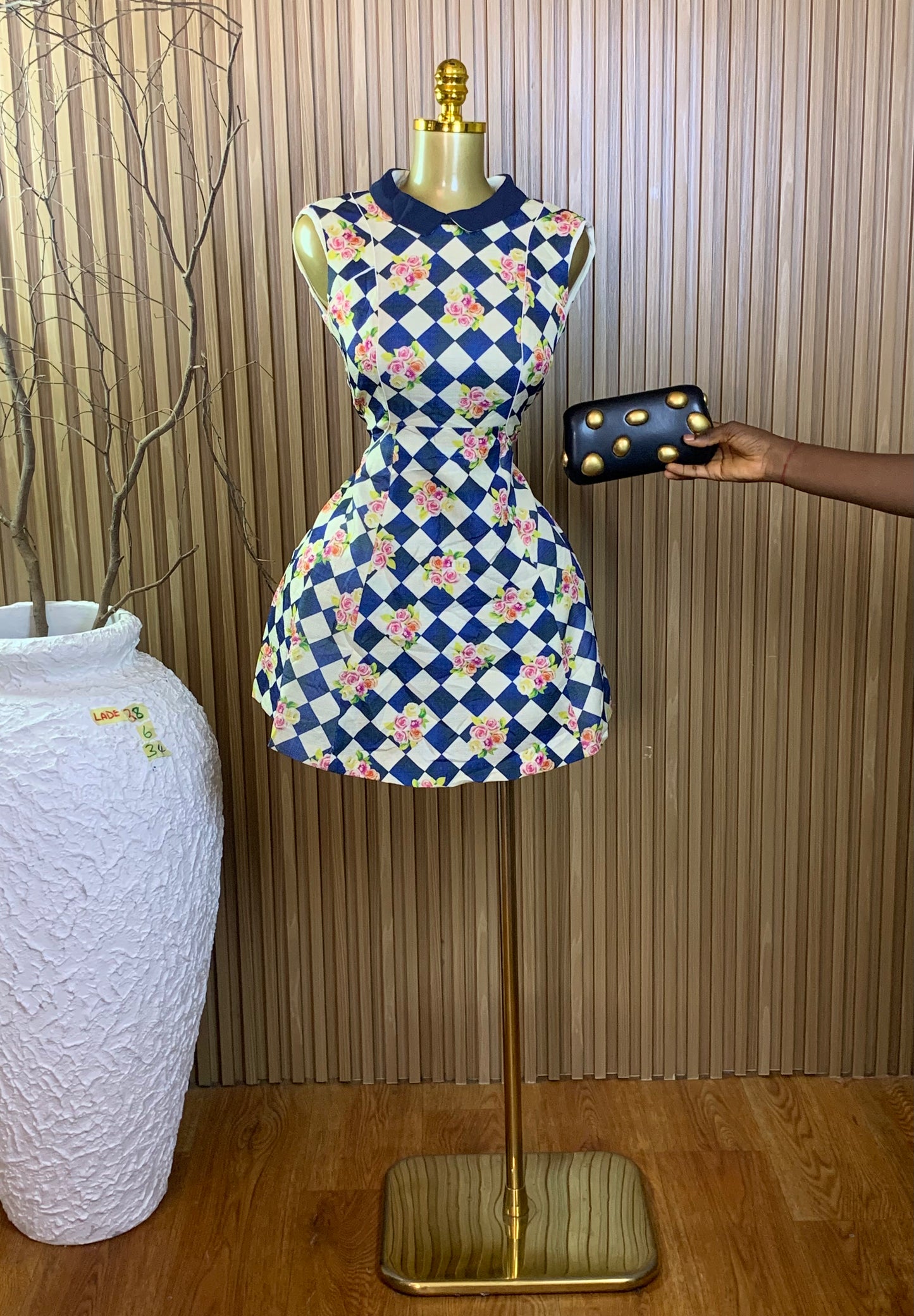 LADE38 SIZE6 Length34 dress