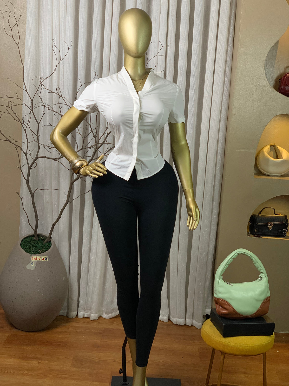LOLA44 SIZE6 white shirt