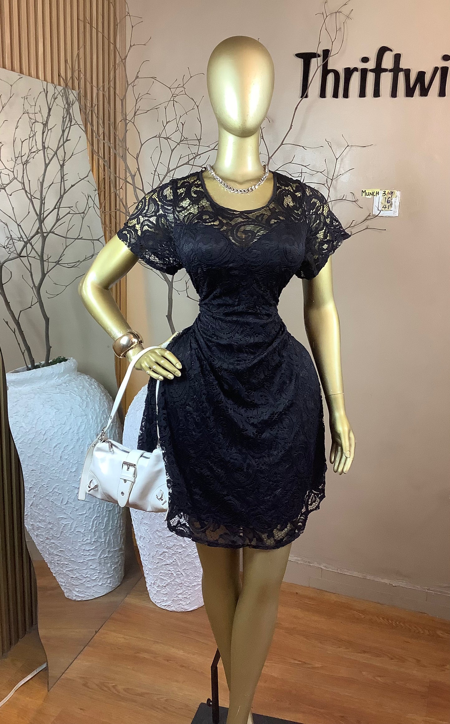 SIZE16 MUNCH319 Length41(Black)