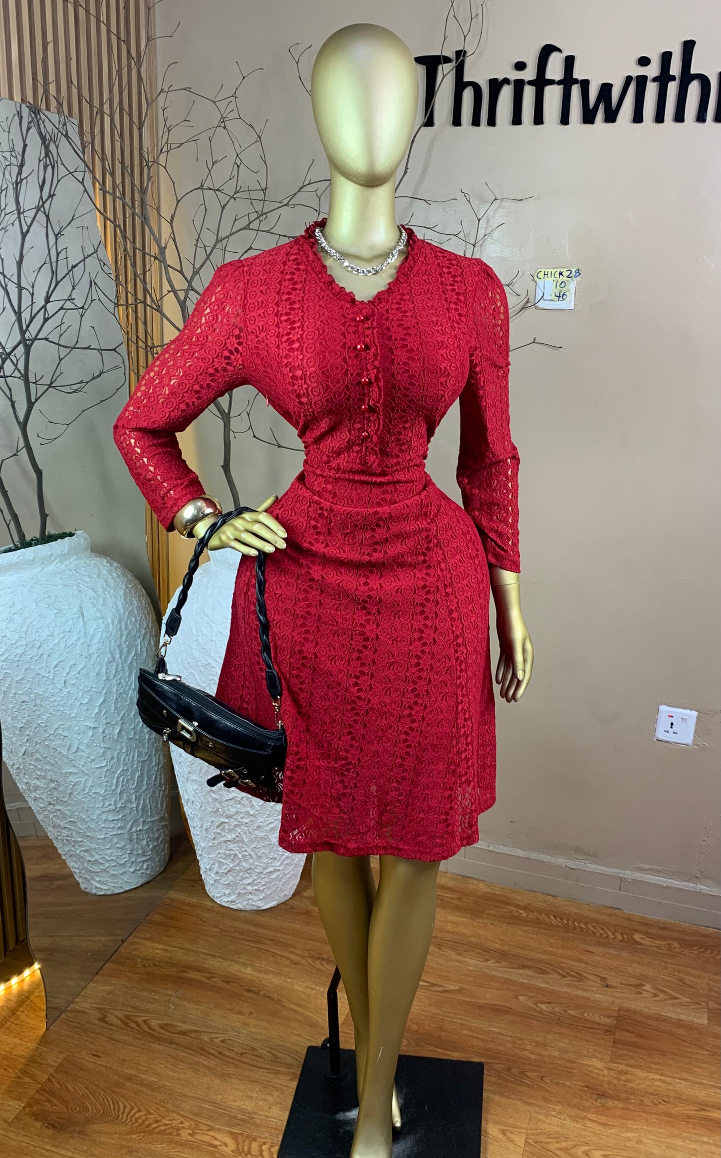 SIZE10 Chick28 Length46(Red)