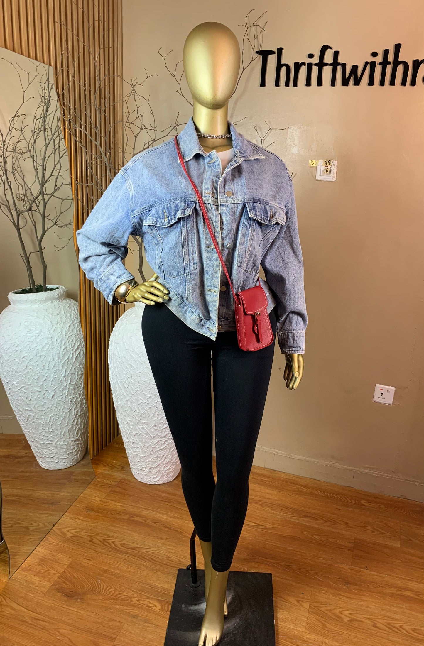 SIZE16 Denim jacket049