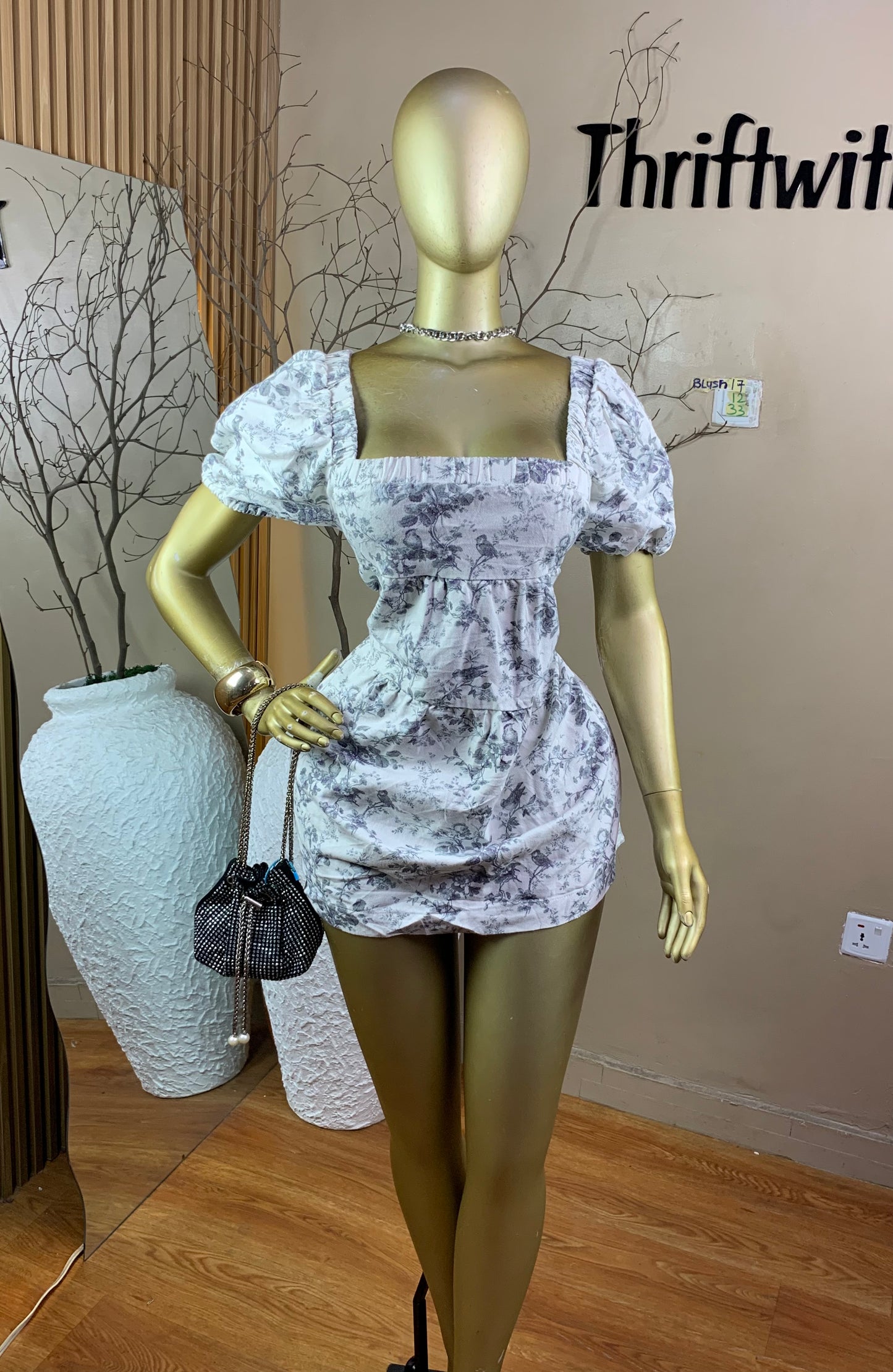 SIZE12 BLUSH17 Length33(free dress)
