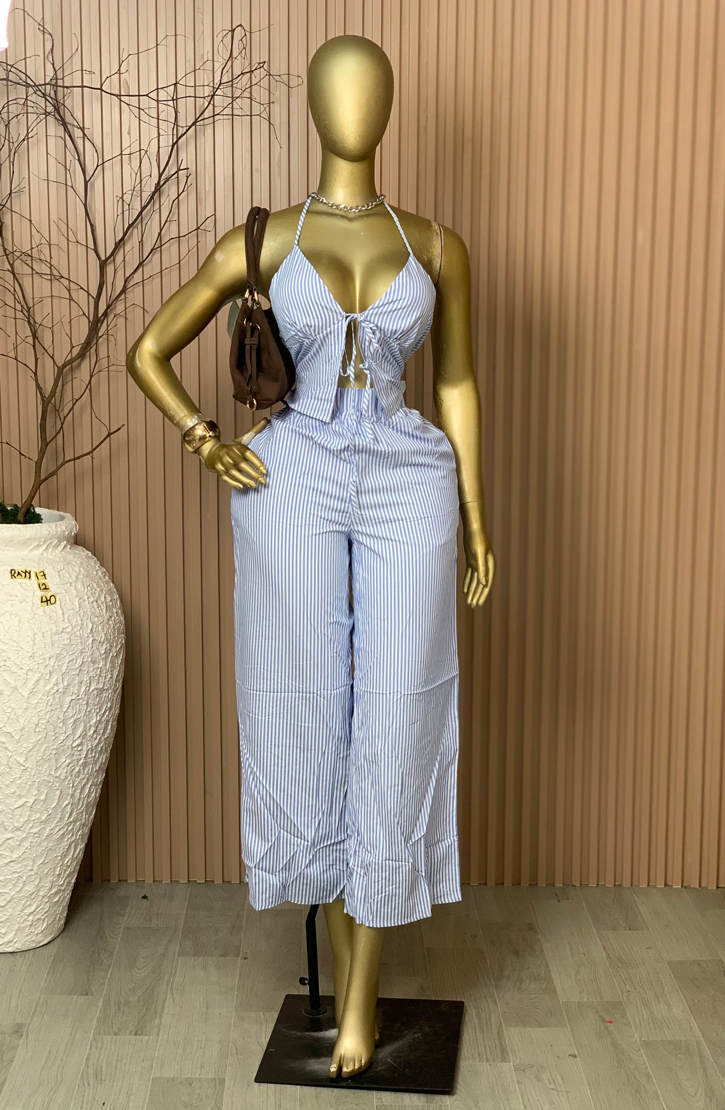 SIZE6,8,10&12 RAYY17 Length40 Brand new white&blue two piece