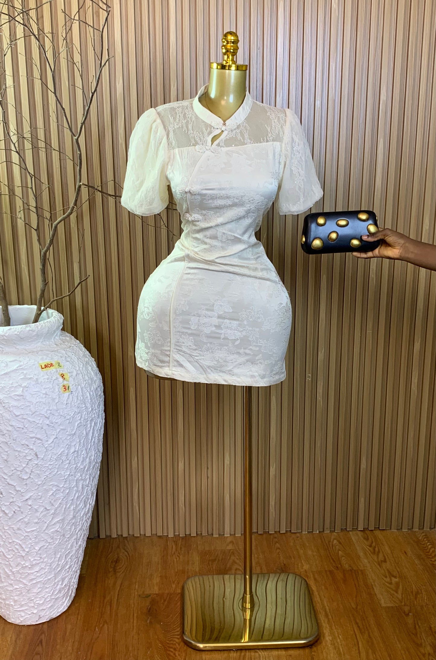 LADE2 SIZE8 Length31 dress Little stain