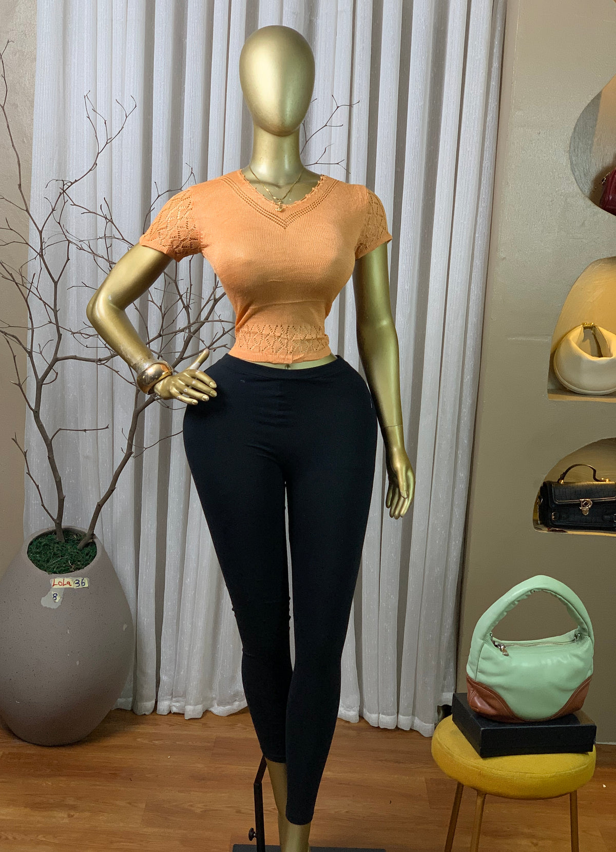 LOLA36 SIZE8 knit top