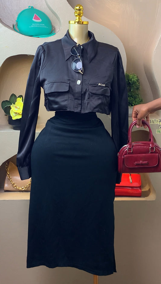 SIZE12 MIMI77 Length46 (black)
