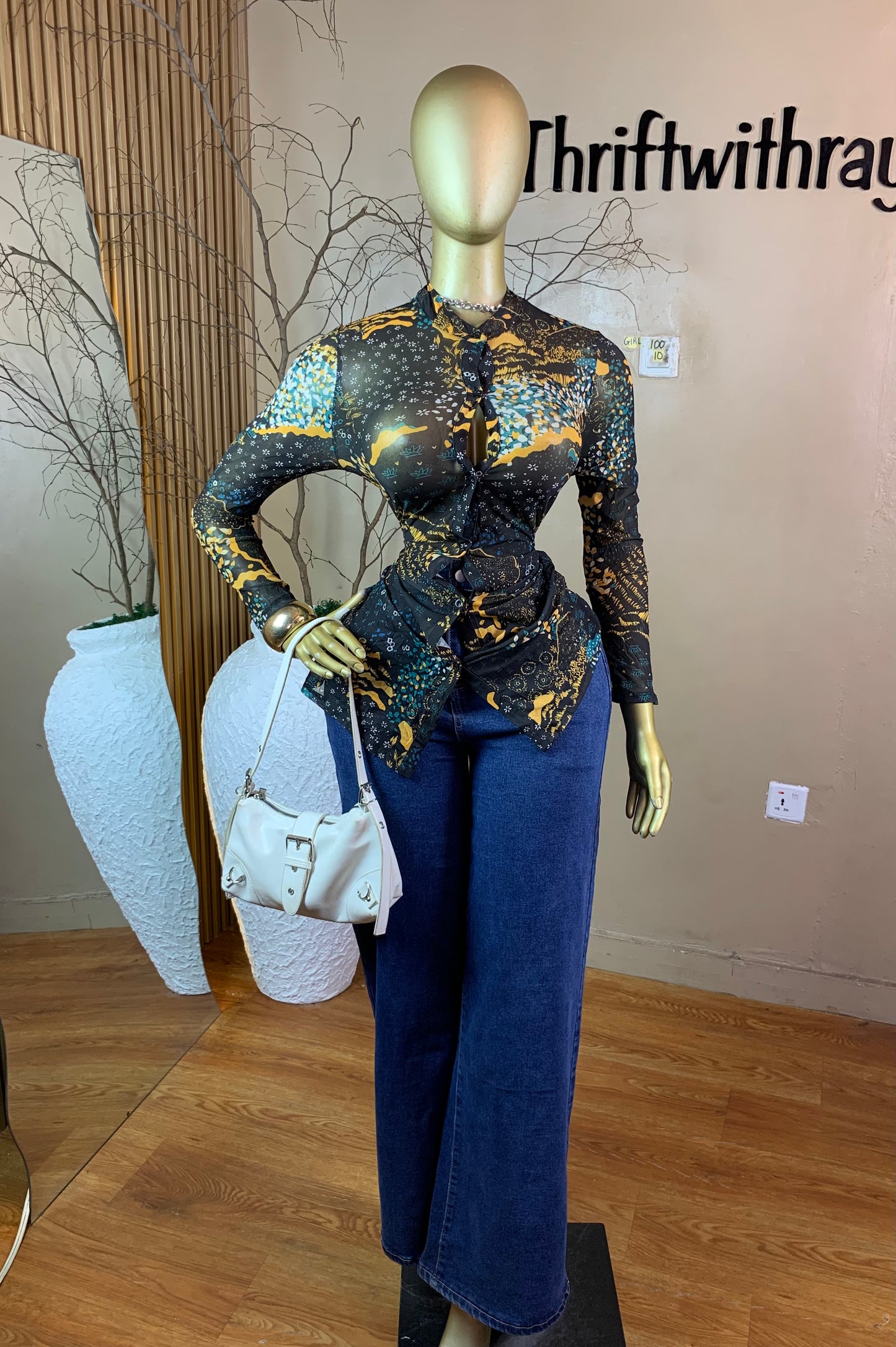 SIZE10 GIRL100 MESH TOP ONLY