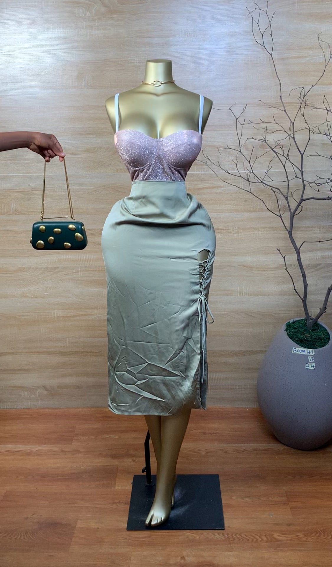 SIZE12 BOOM41 Skirt Length34