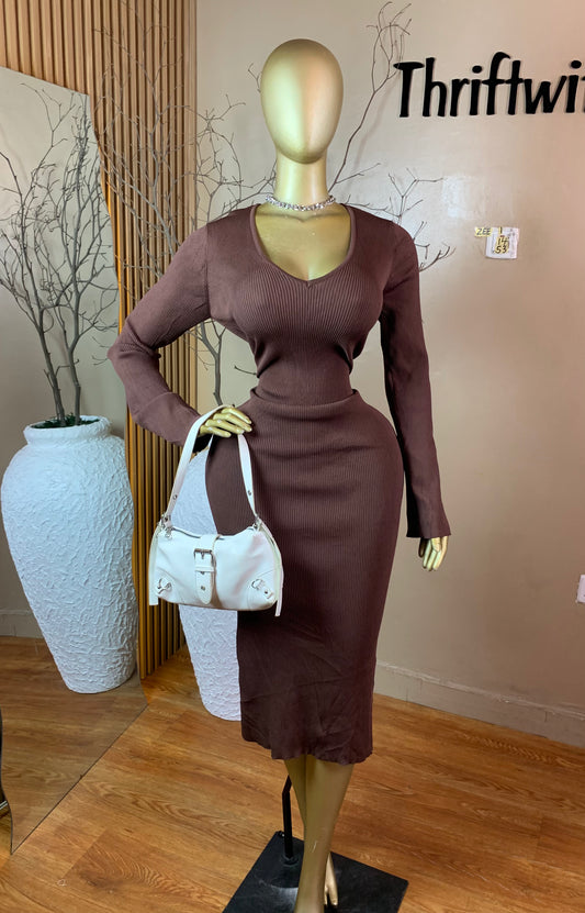 ZEE1 BANDAGE DRESS SIZE14 Length53
