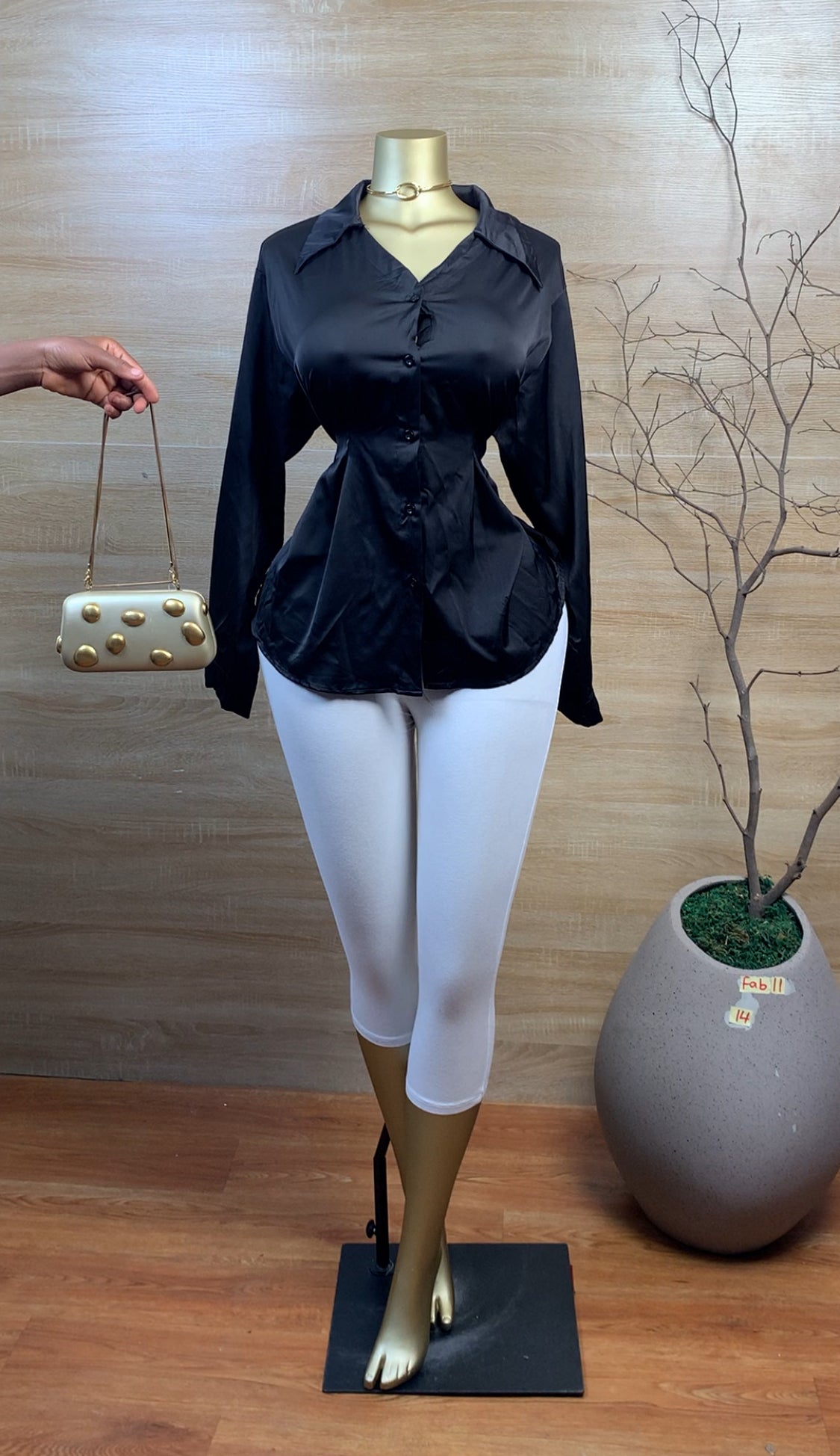 FAB11 SIZE14 Black Top