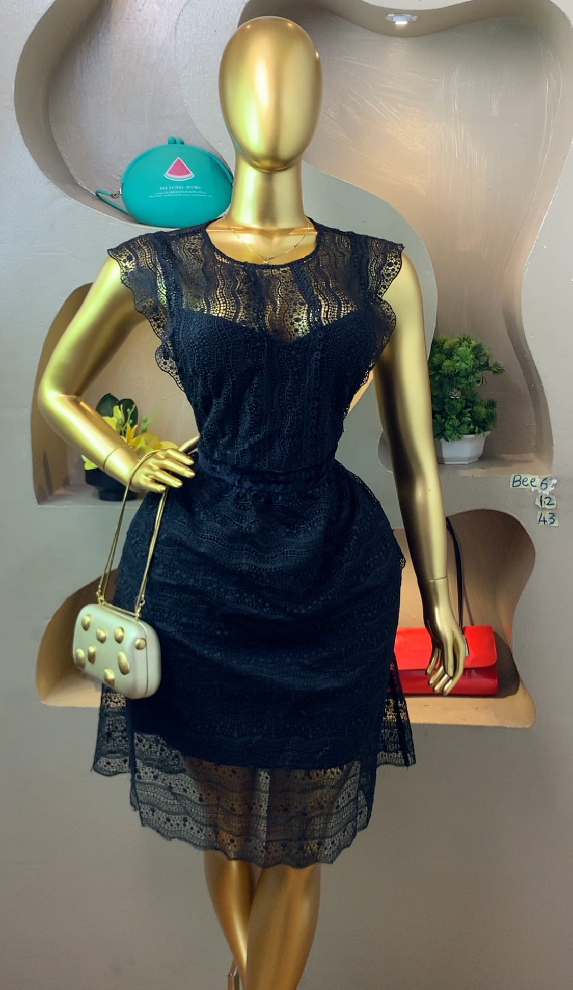 SIZE12 BEE6 Length43 (black)