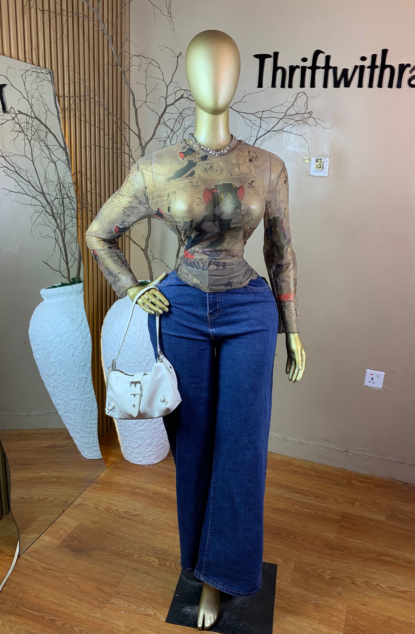 SIZE12 GIRL67 MESH TOP ONLY