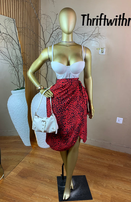 SIZE10 MSH86 WRAP SKIRT ONLY Length24