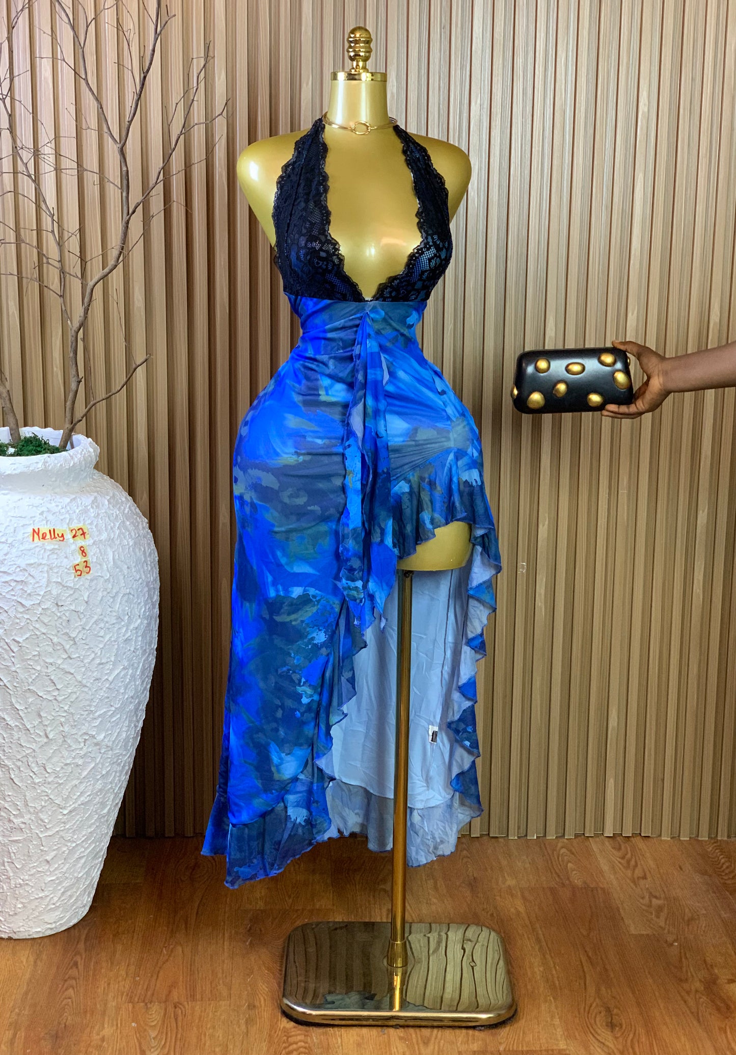 NELLY27 SIZE8/10 Length53 dress