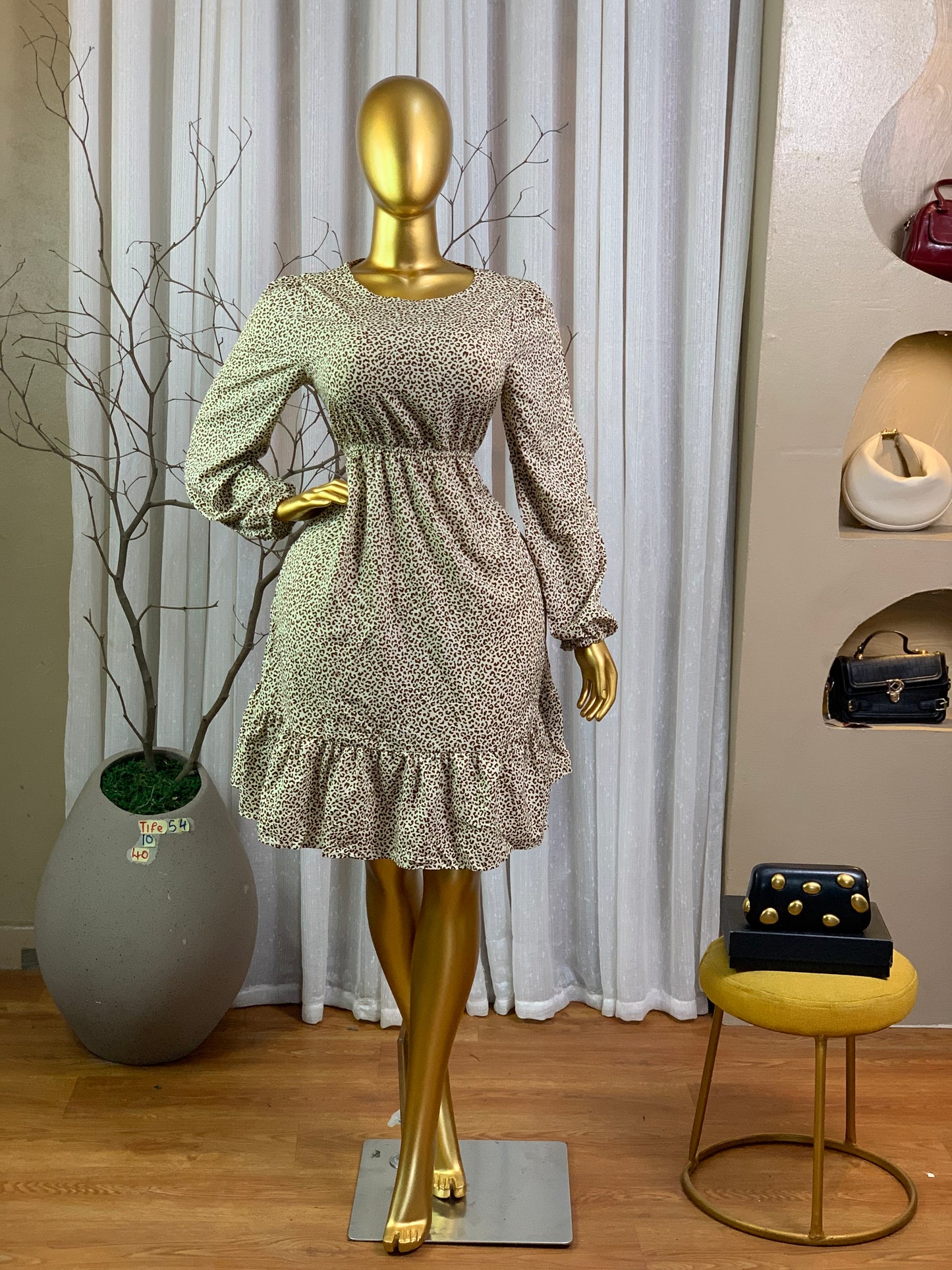 TIFE54 SIZE10 DRESS Length40