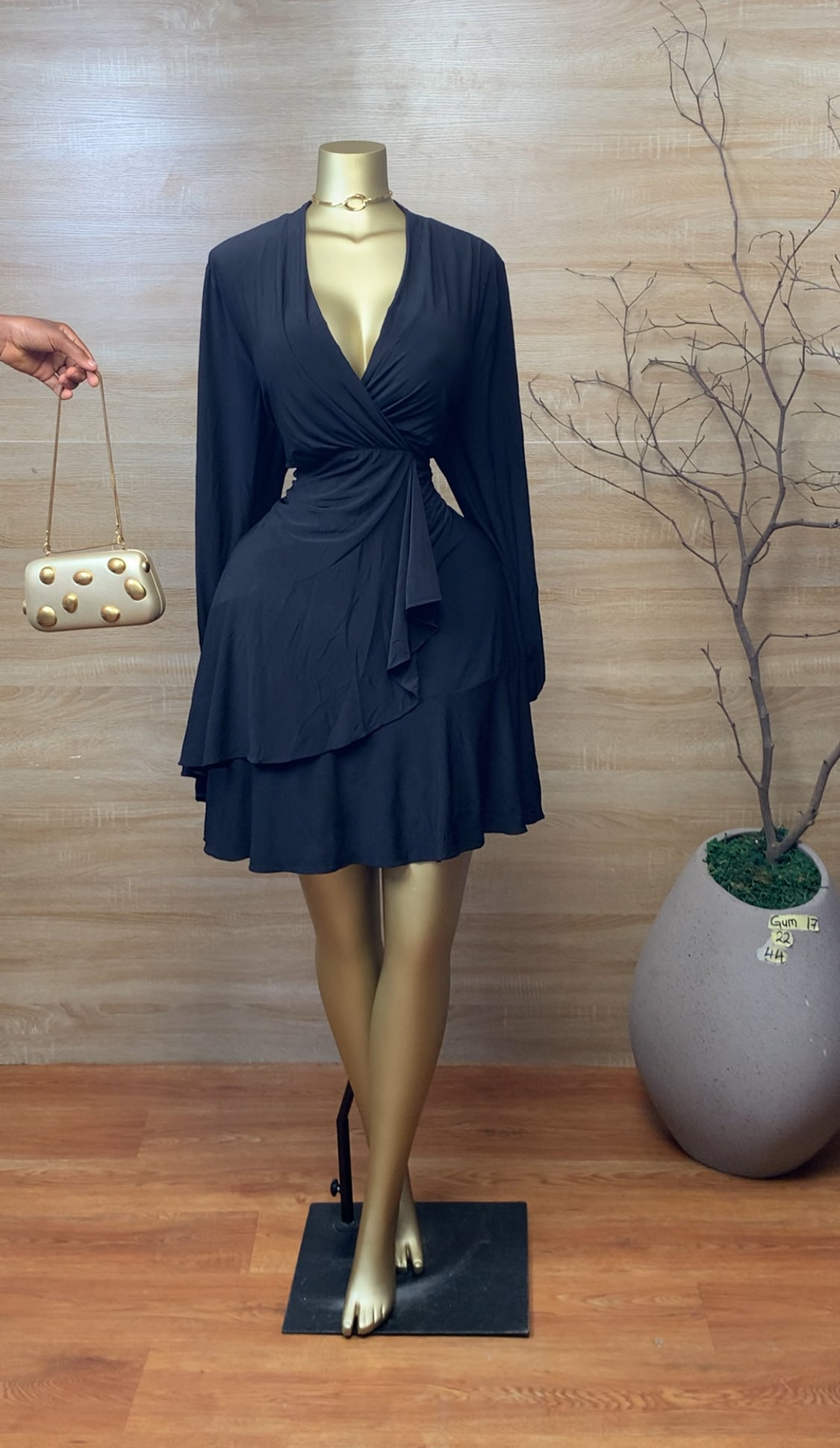 SIZE22 GUM17 DRESS Length44