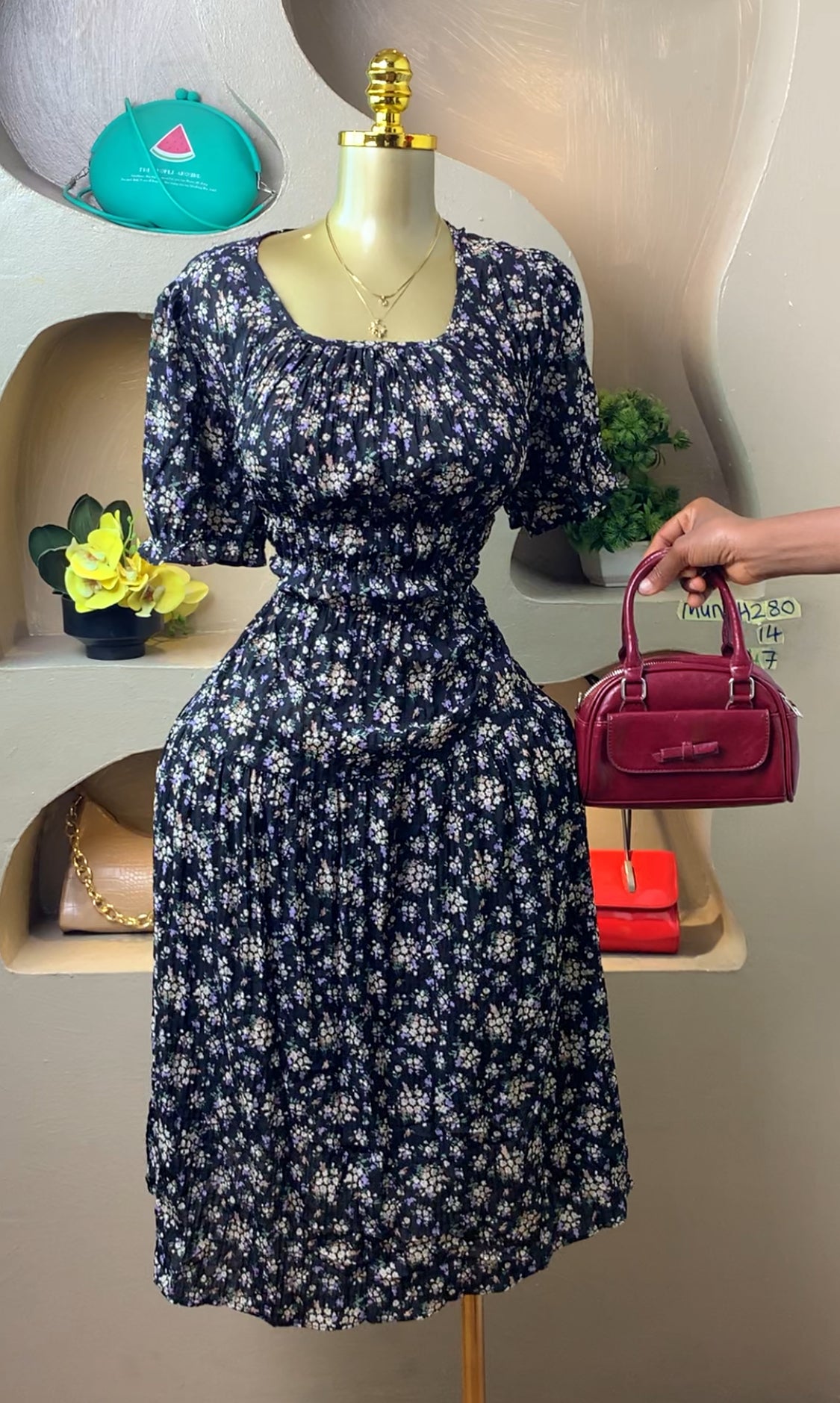 SIZE14 MUNCH280 Length47 (floral)