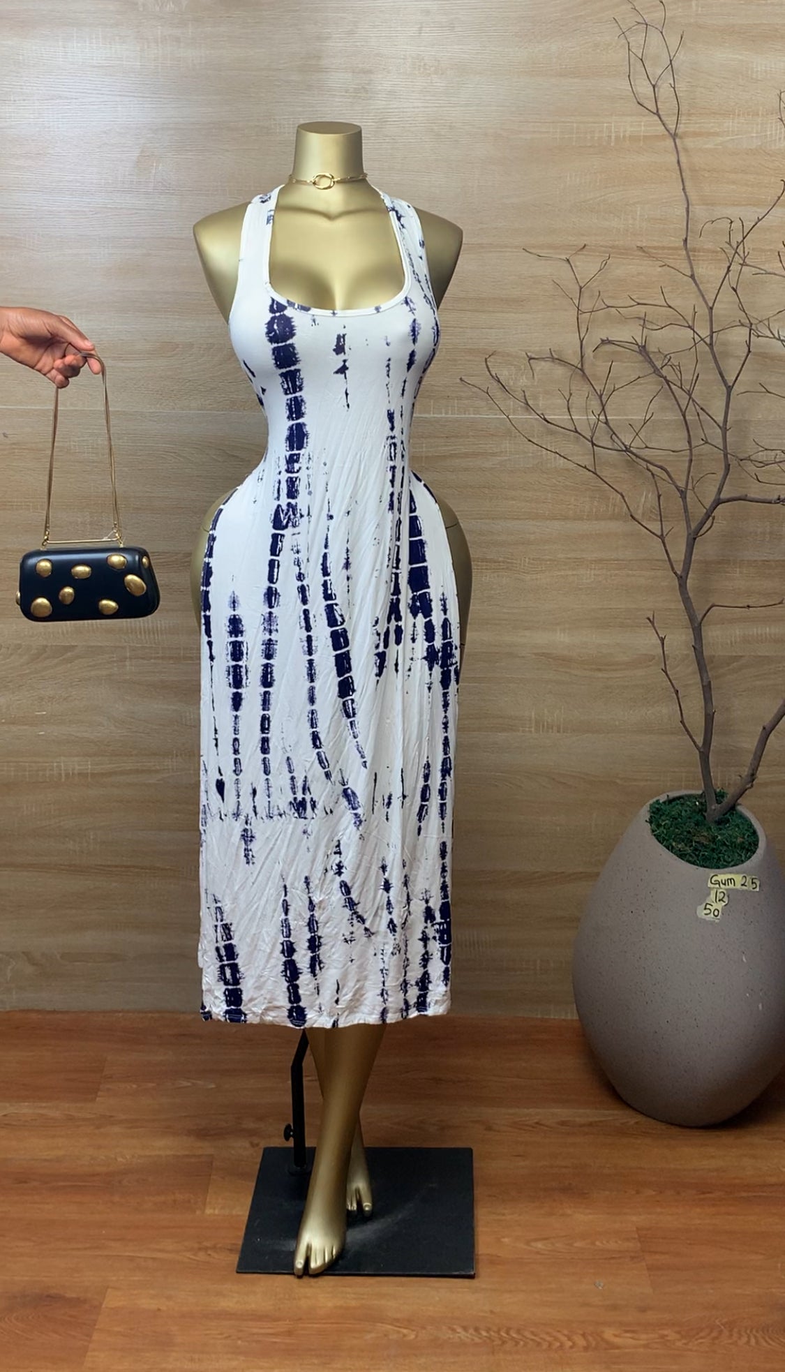 GUM25 SIZE12 DRESS Length50