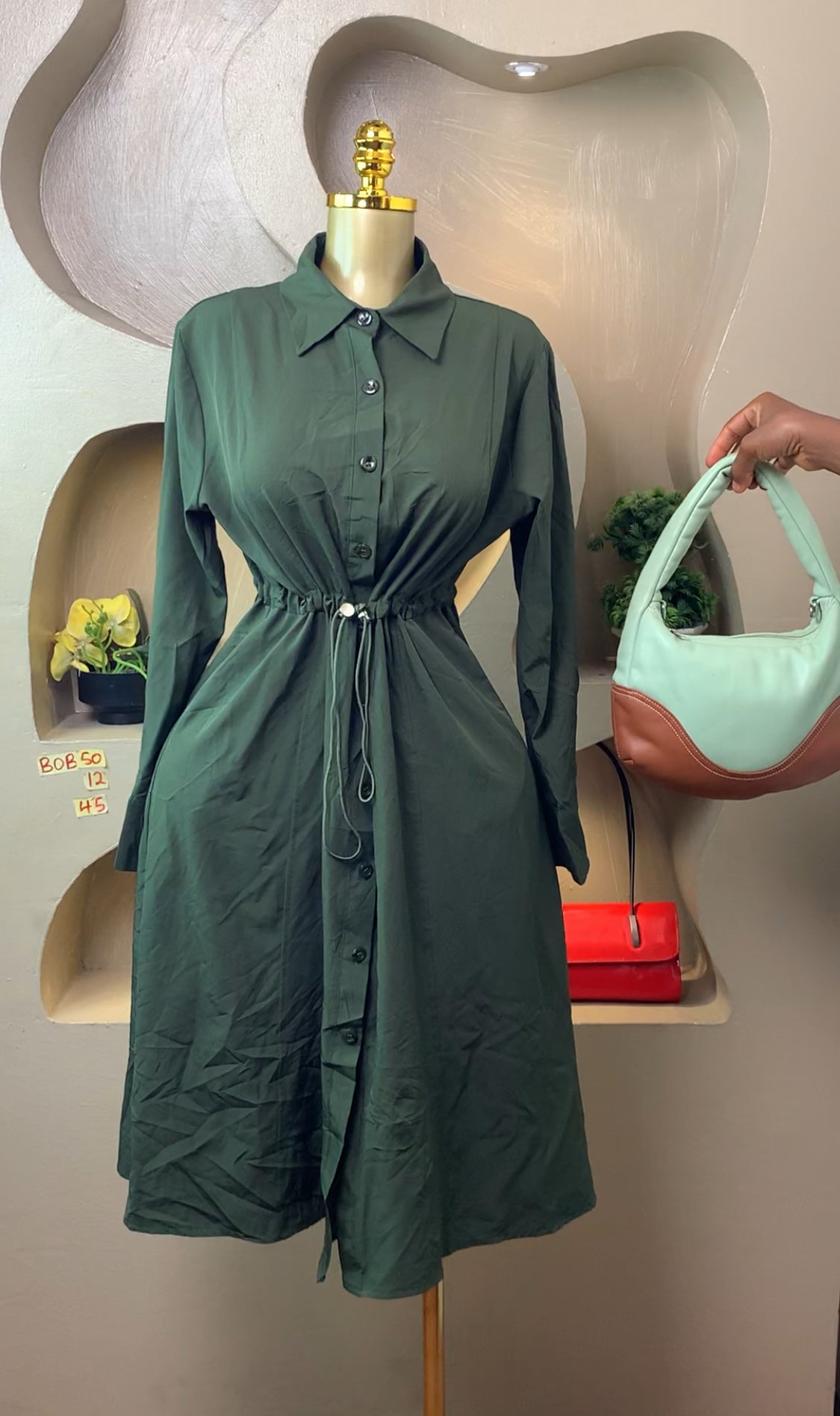 BOB50 SIZE12 DRESS Length45