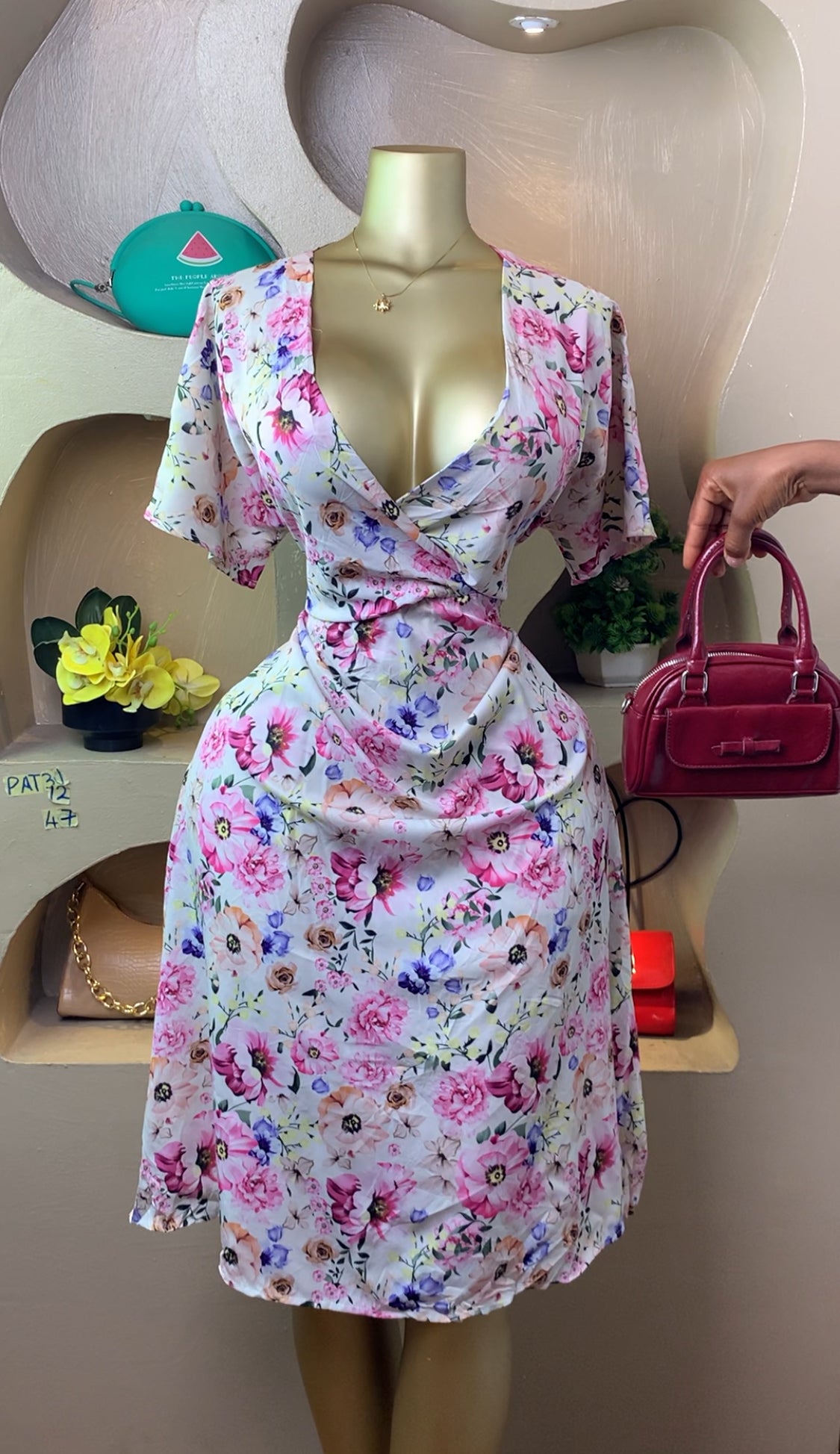 SIZE12 PAT31 Length47 (floral)