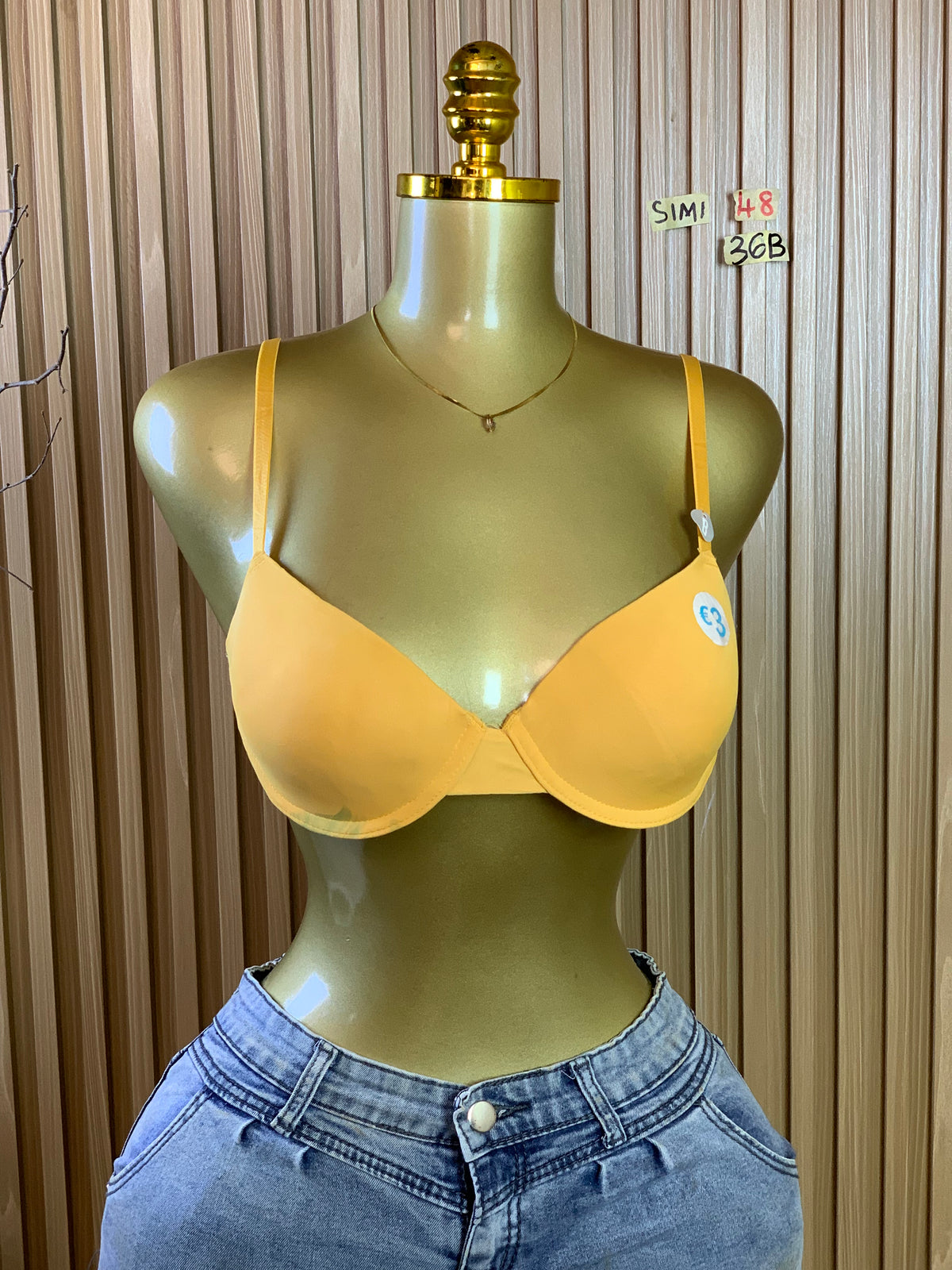 SIMI48 SIZE36B(Bra only)Stained