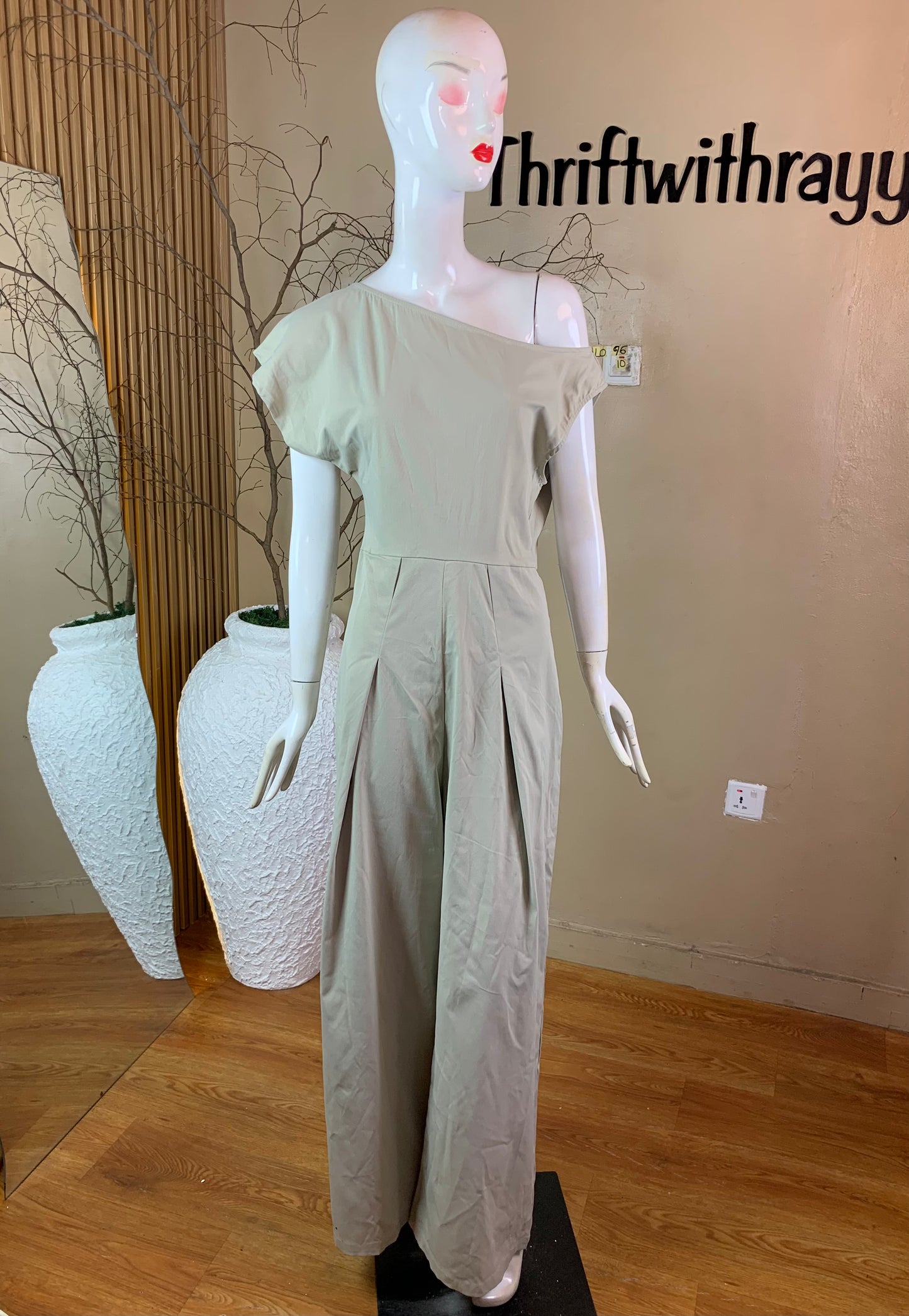 SIZE10 ALO96 GREY JUMPSUIT