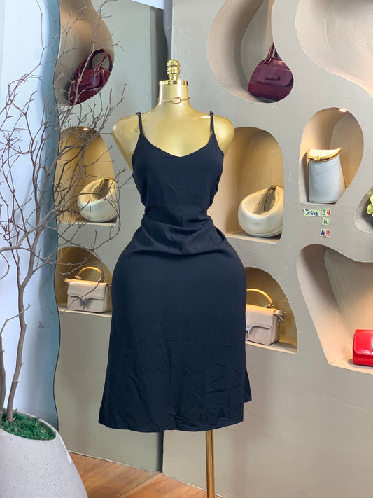 JESSY34 SIZE10 Black DRESS Length48