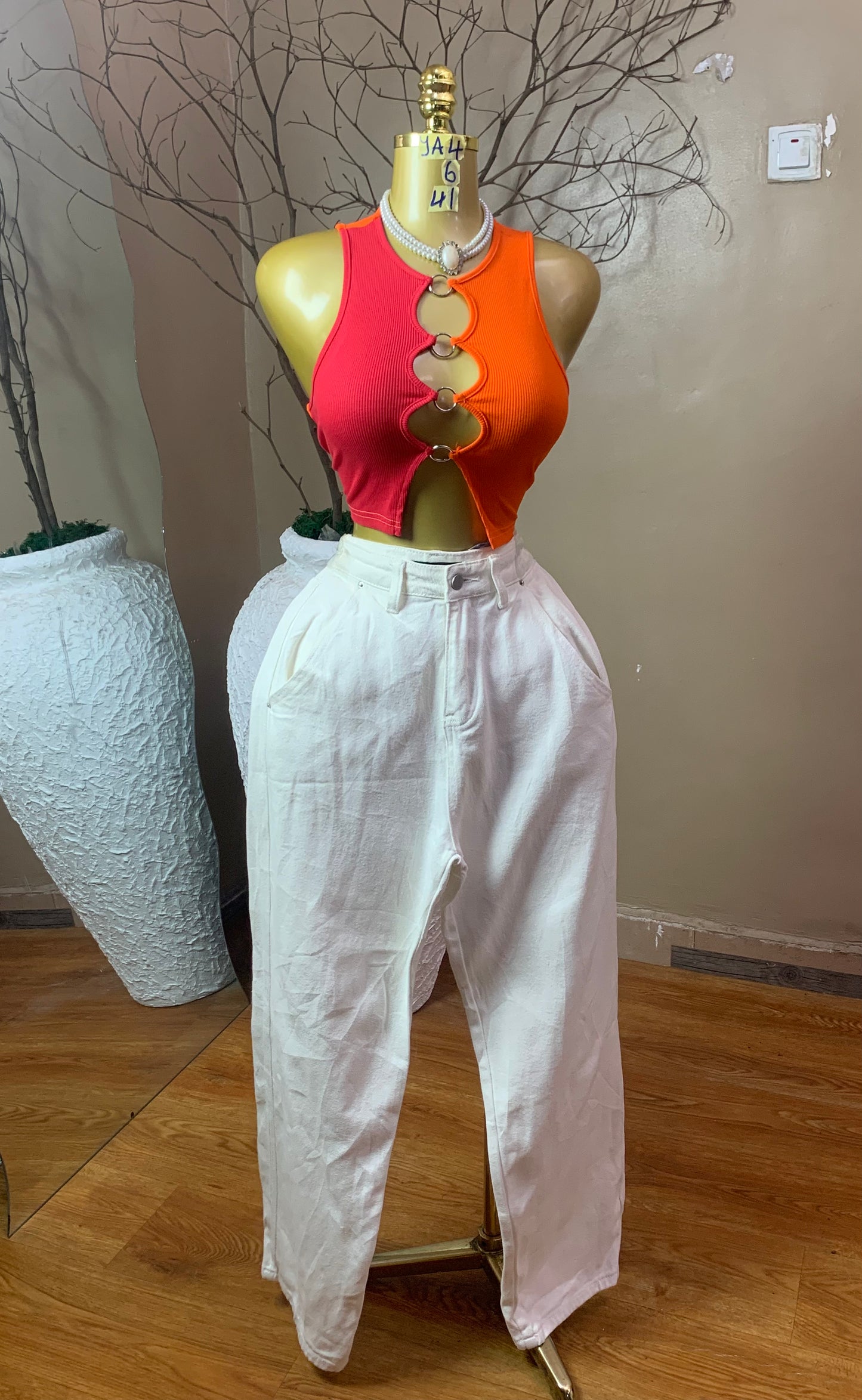 SIZE6 YA4 Length41 (Jean only)