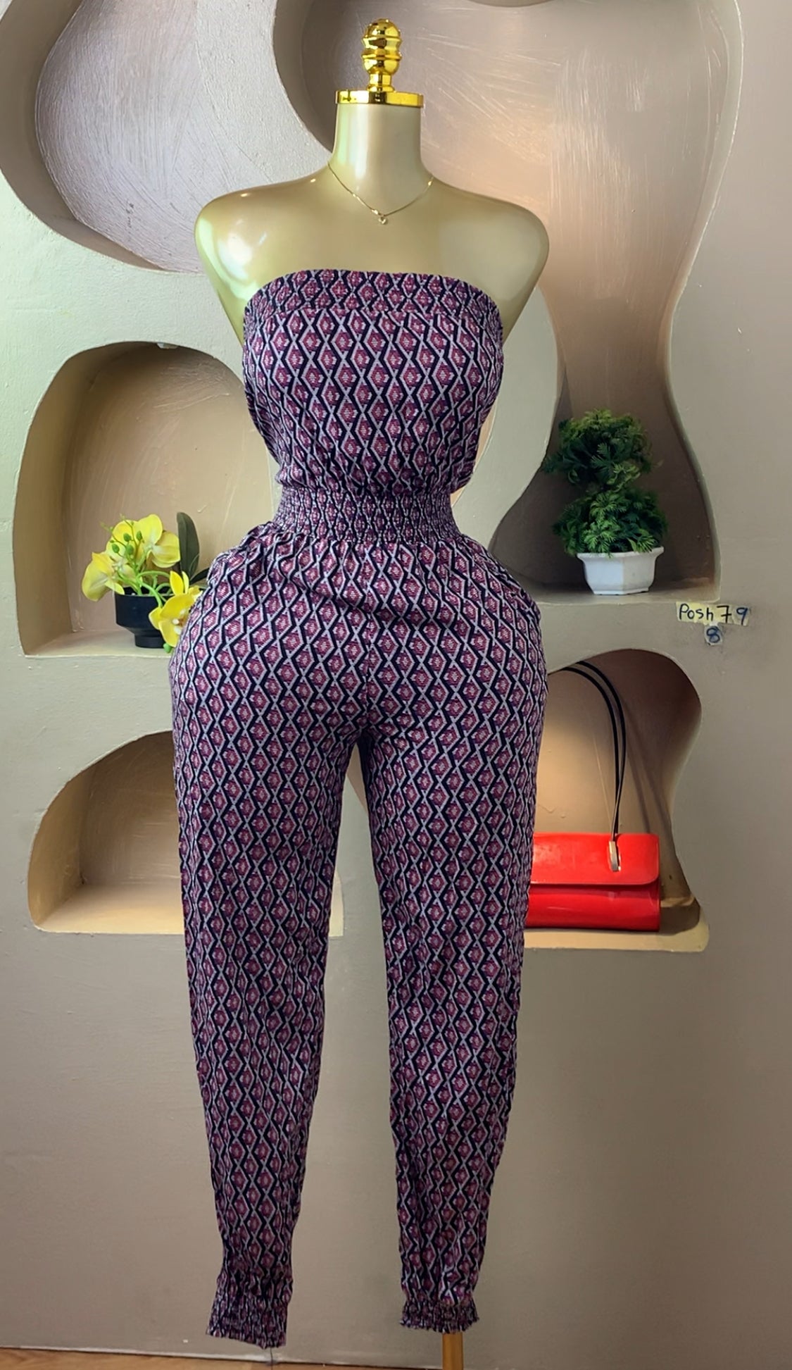POSH79 JUMPSUIT SIZE8