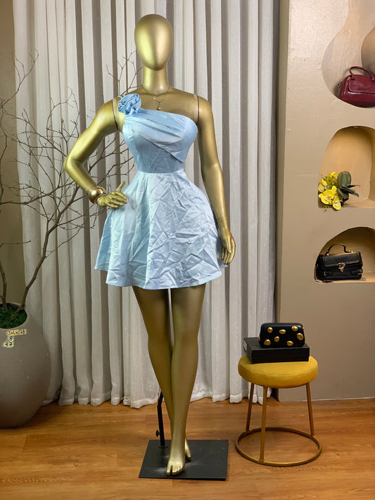 JOLA26 SIZE8 Blue DRESS Length37