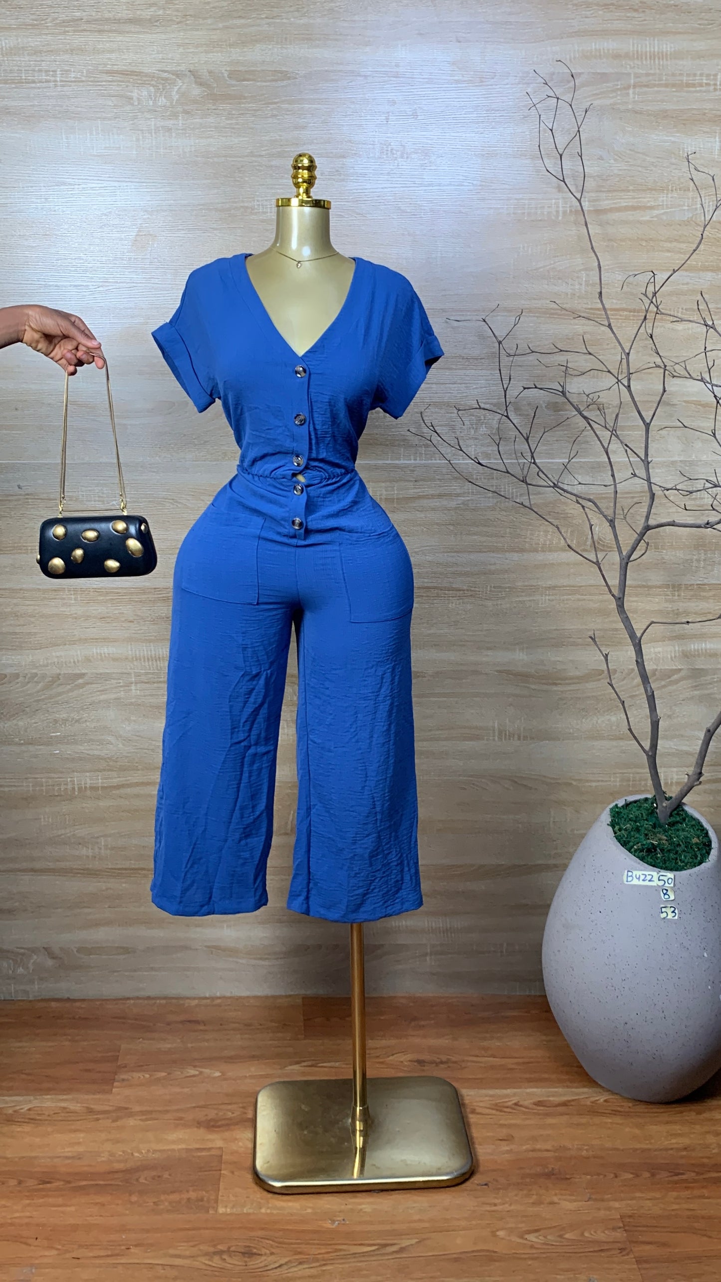 SIZE8 BUZZ50 jumpsuit Length53