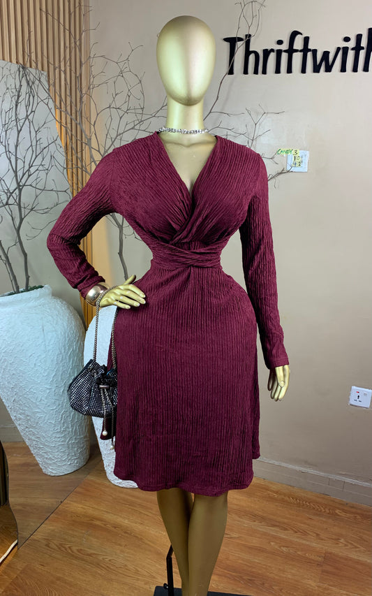 SIZE10 CANDY3 Length42(burgundy)