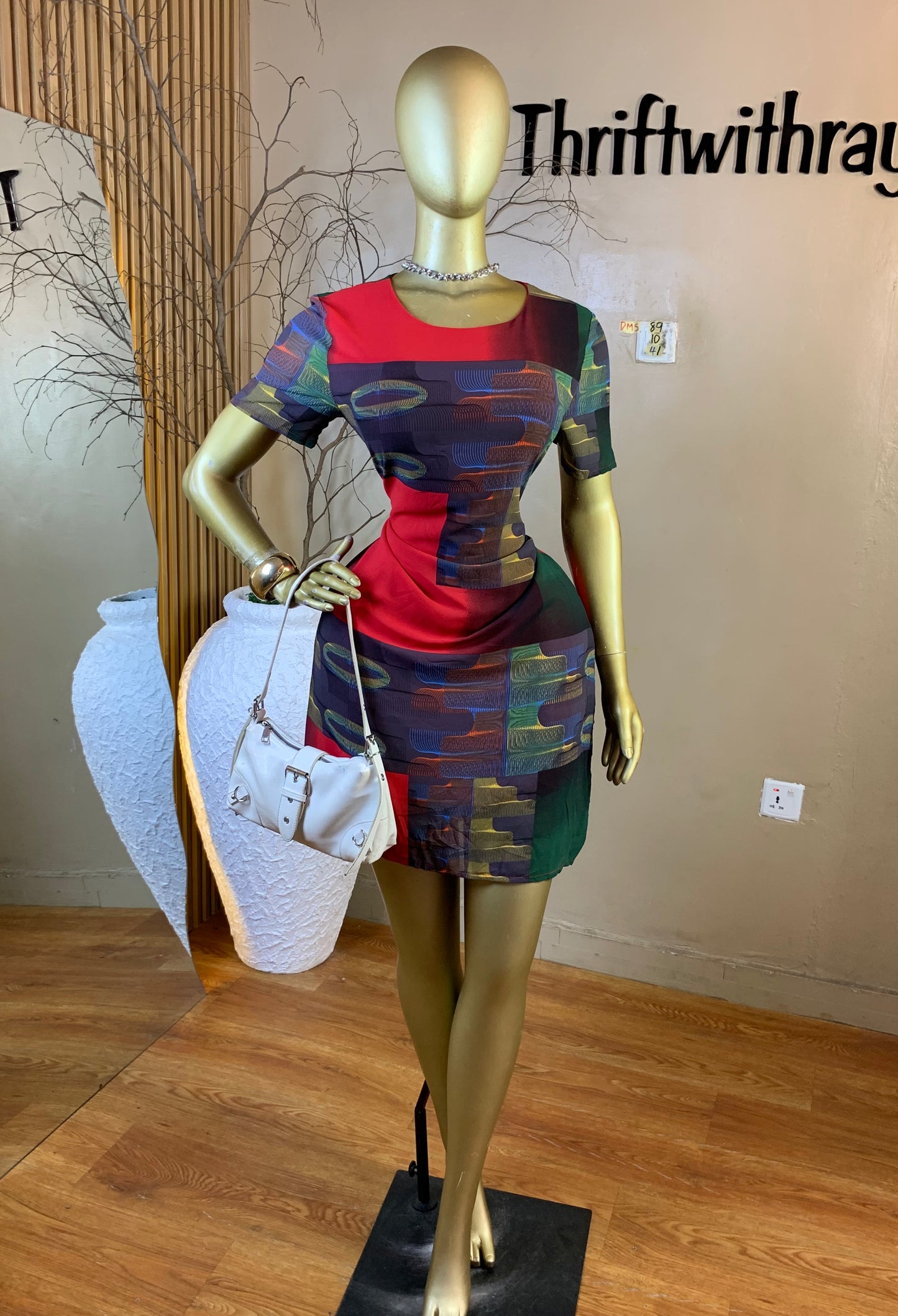 DAMSEL89 SIZE10 Length41 free chiffon dress