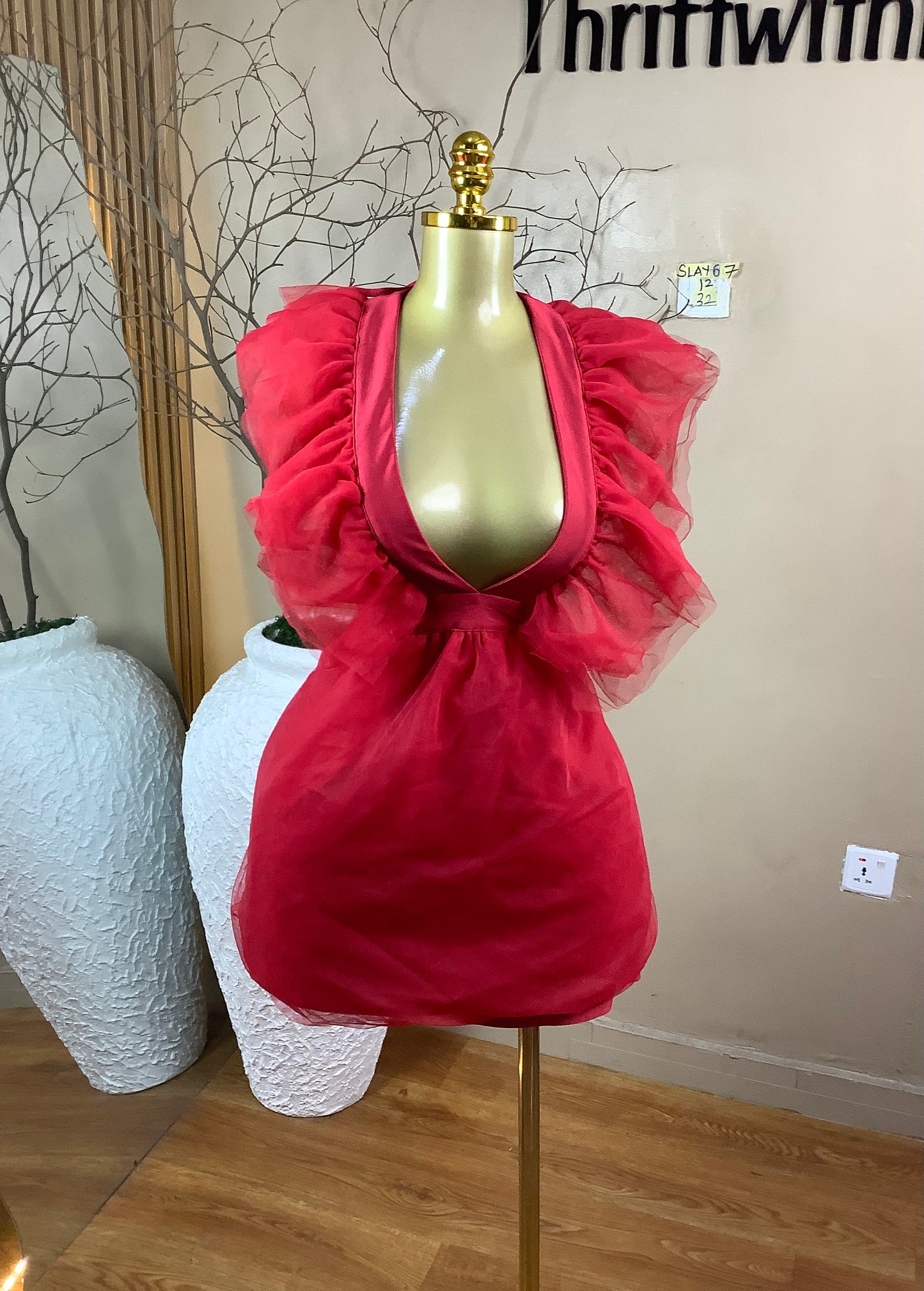 SIZE12 Slay67 Length32(red)