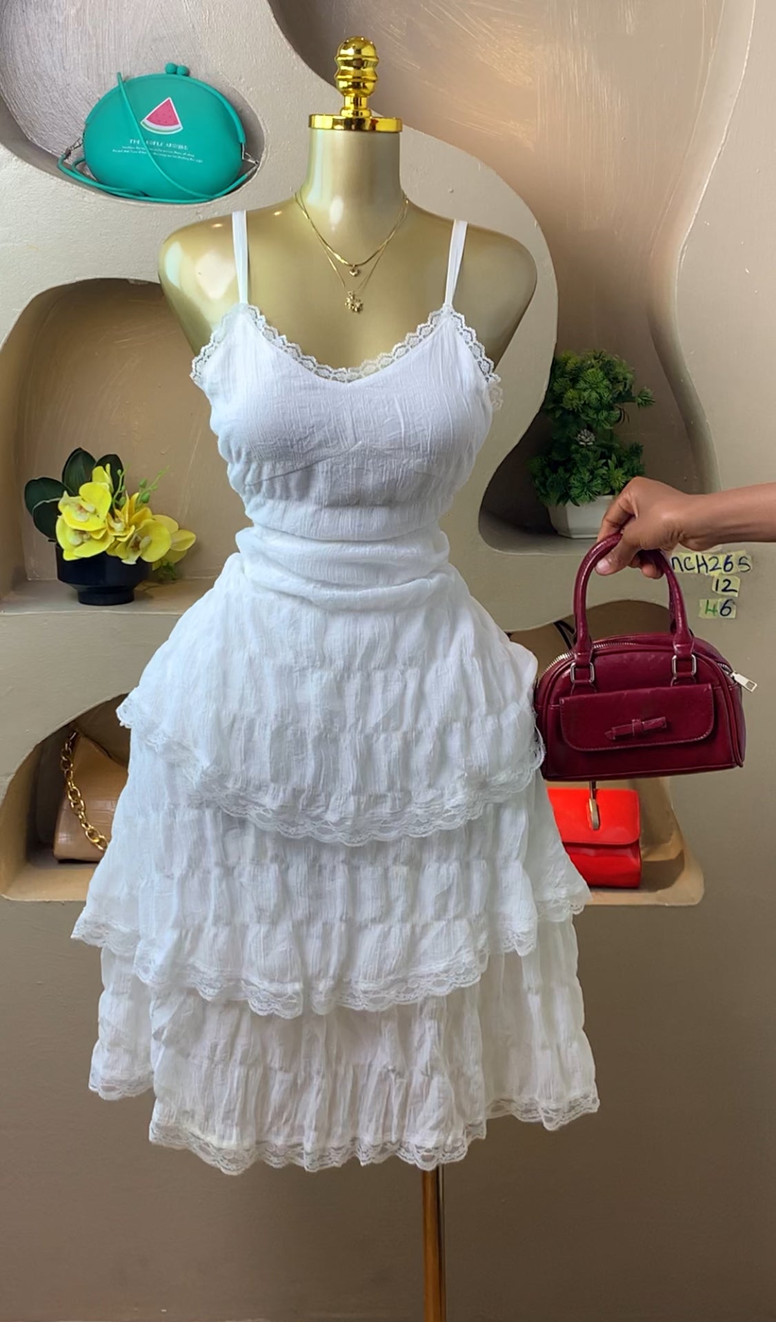 SIZE12 MUNCH265 Length46 (white)