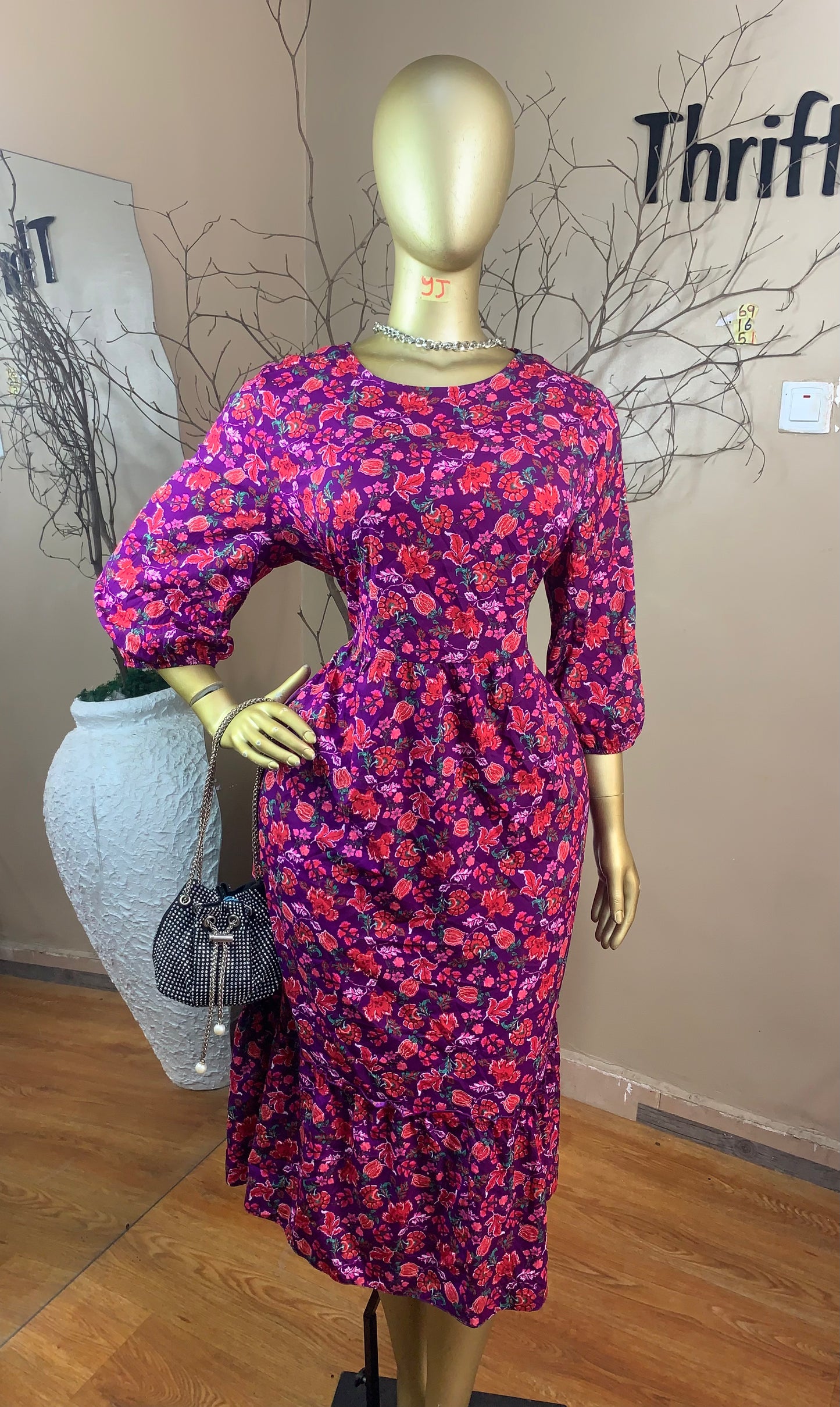 SIZE16 YJ69 Length51(Free dress)