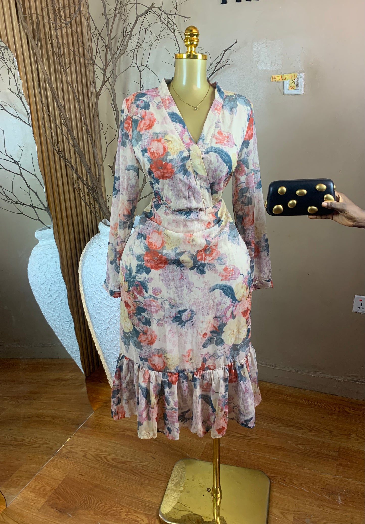 BOLU71 SIZE8 Length50 dress