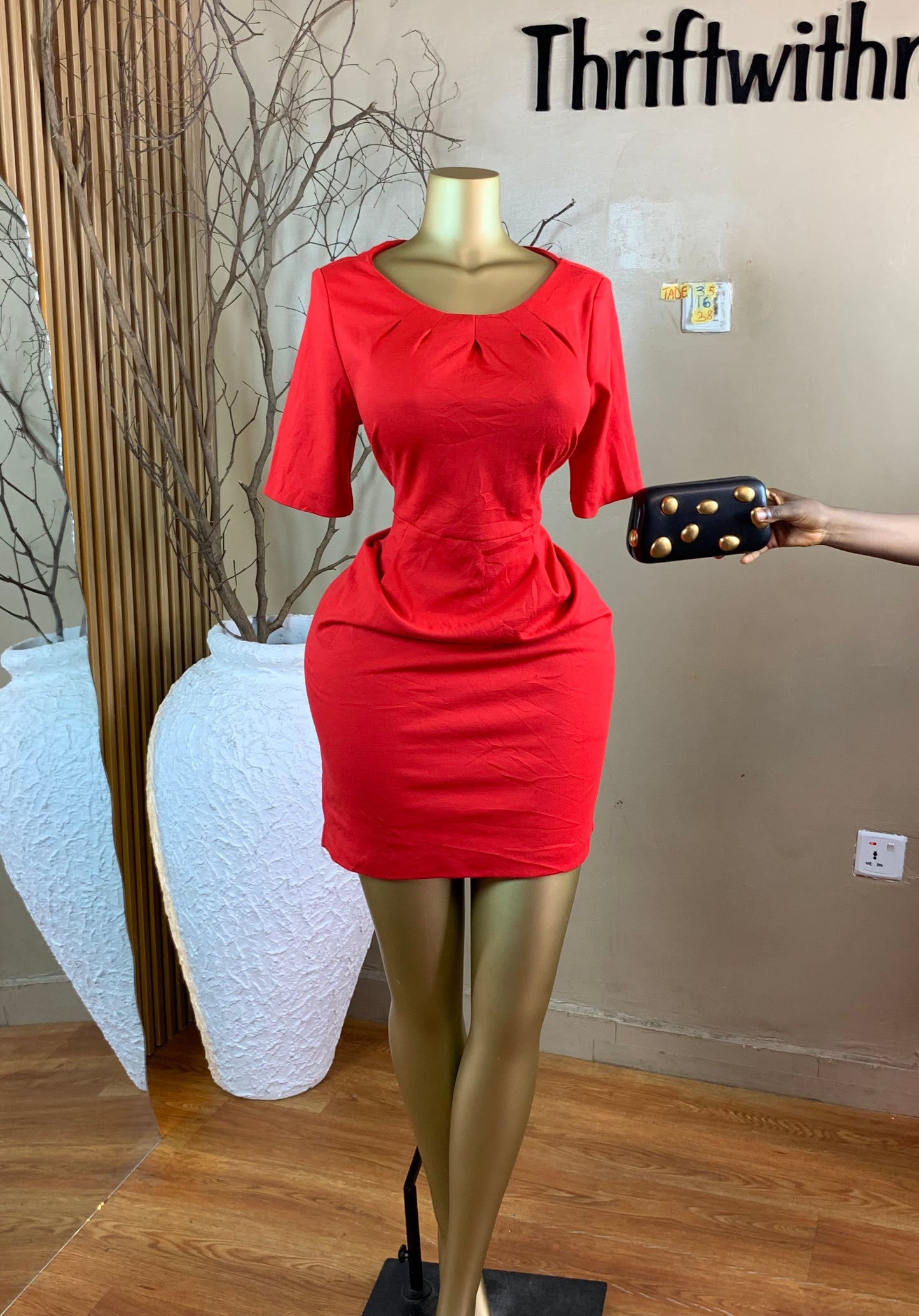 TADE35 SIZE16 Length38 corporate dress
