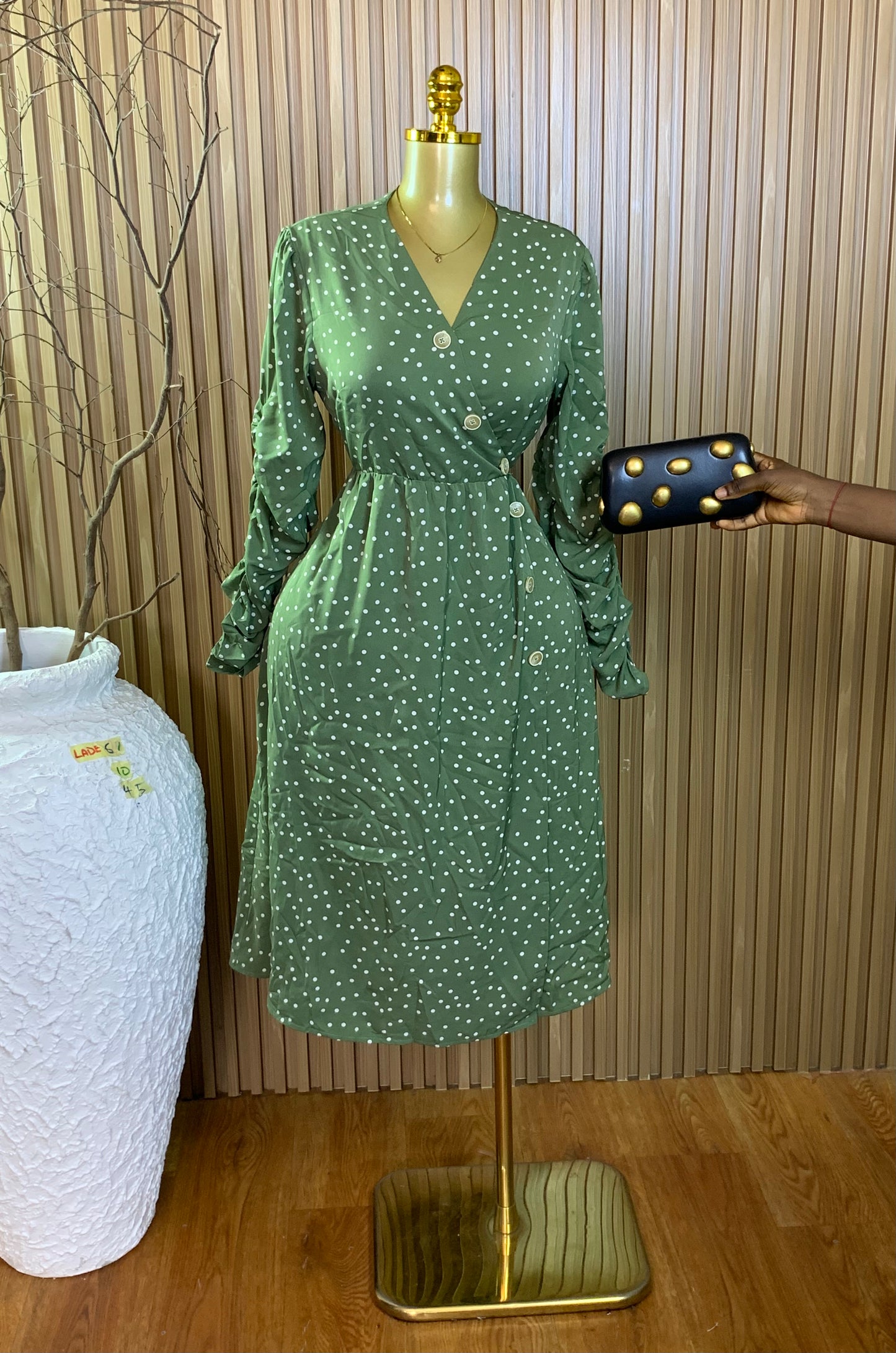 LADE61 SIZE10 Length45 wrap drezz