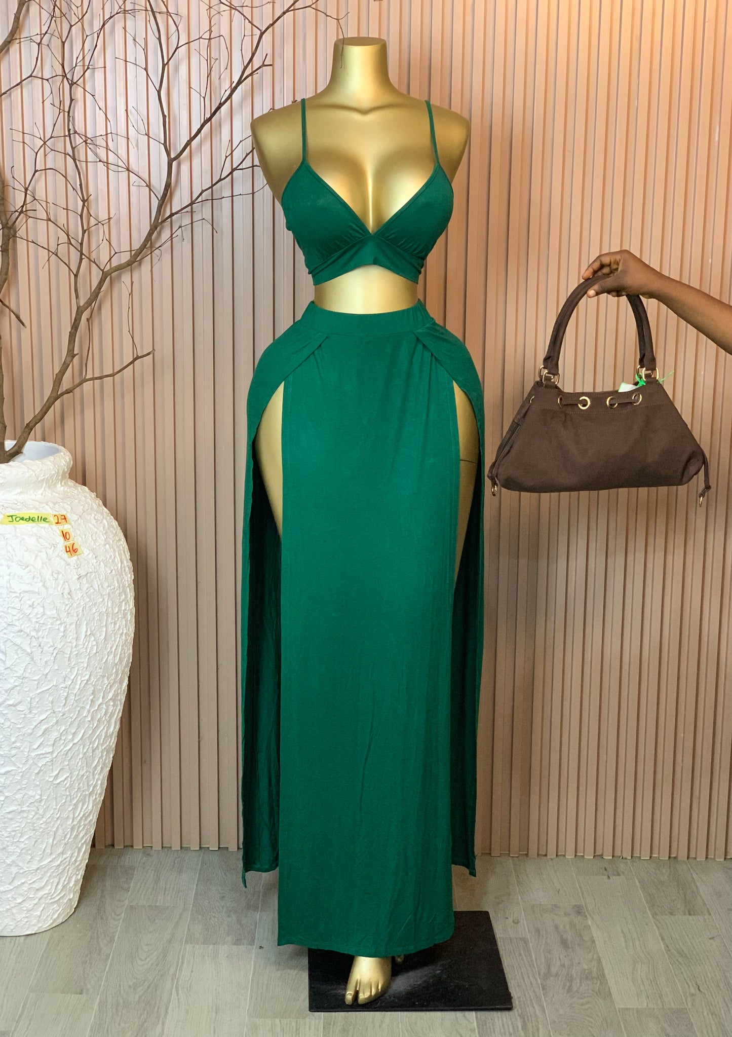 Joedelle27 size10 Length46 Brand new two piece set