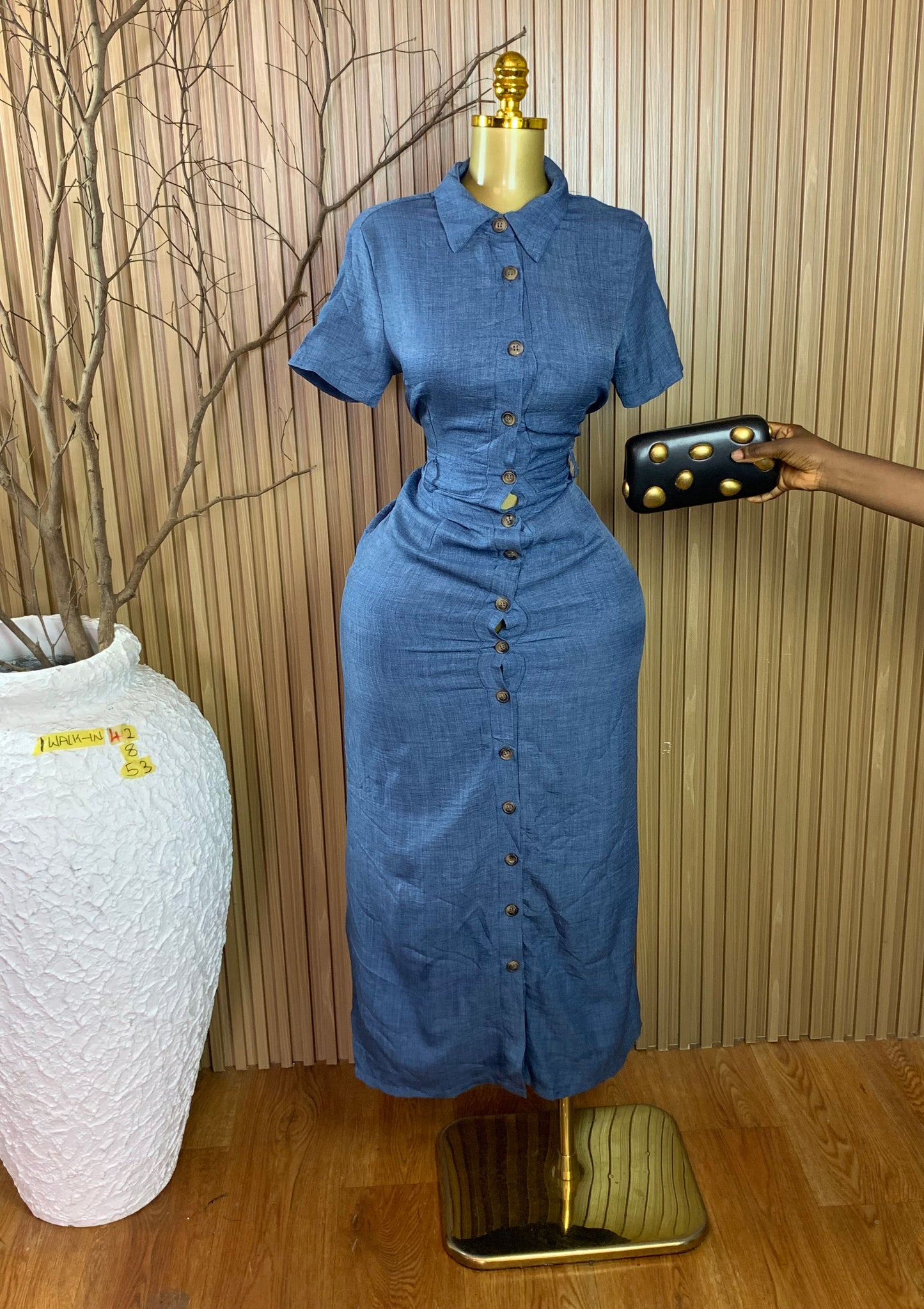 1WALK-IN42 SIZE8 Length53 dress