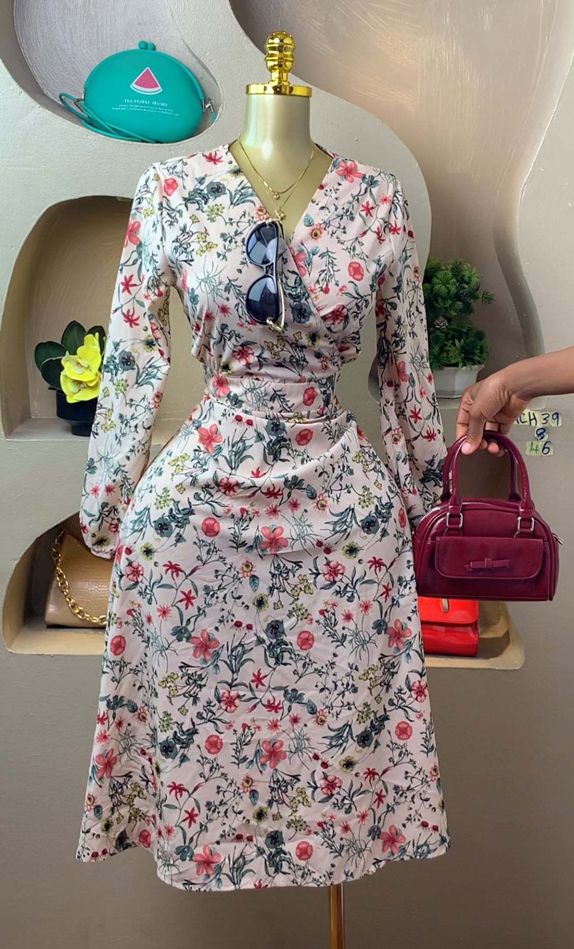 SIZE8 MUNCH39 Length46 (floral)