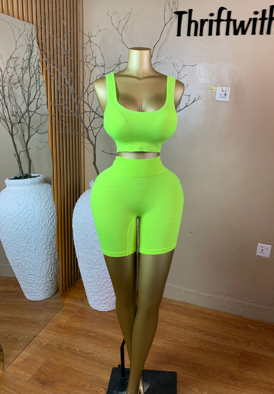 SIZE10-16 GYM WEAR(Lemon)