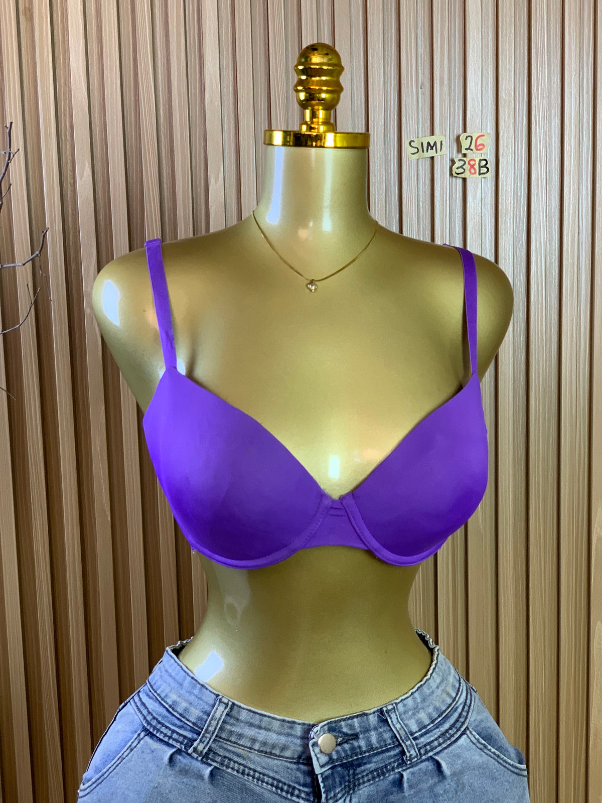 SIMI26 SIZE38B(Purple bra only)