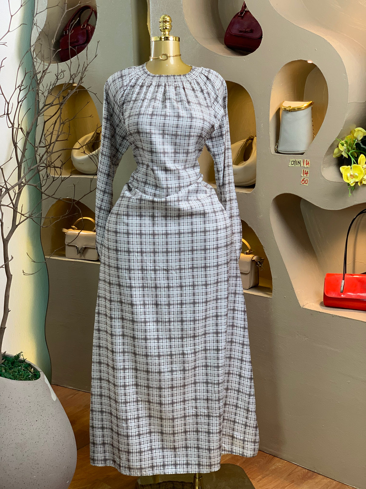 OYIN14 SIZE14 DRESS Length60