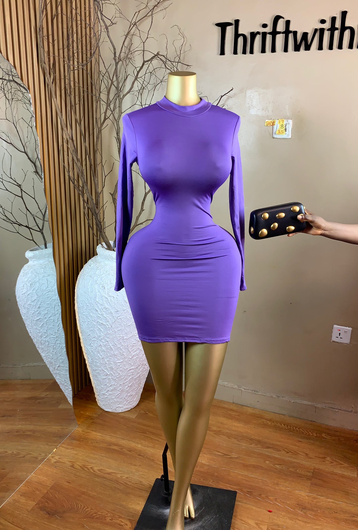 TADE19 SIZE8 Length35 dress